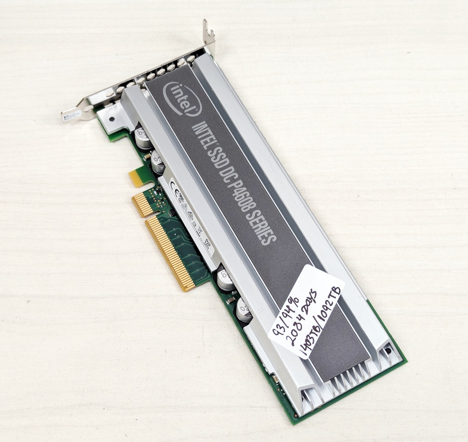 Intel DC P4608 Series SSDPECKE064T7S 6.4TB (2x 3.2TB) PCIe SSD Oracle 7335943