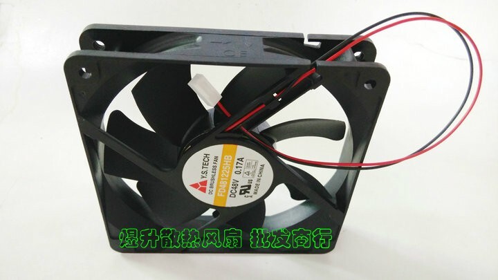 1 PCS Y.S.TECH Fan FD481225HB DC48V 0.17A 12025 12CM 2-pin cooling fan