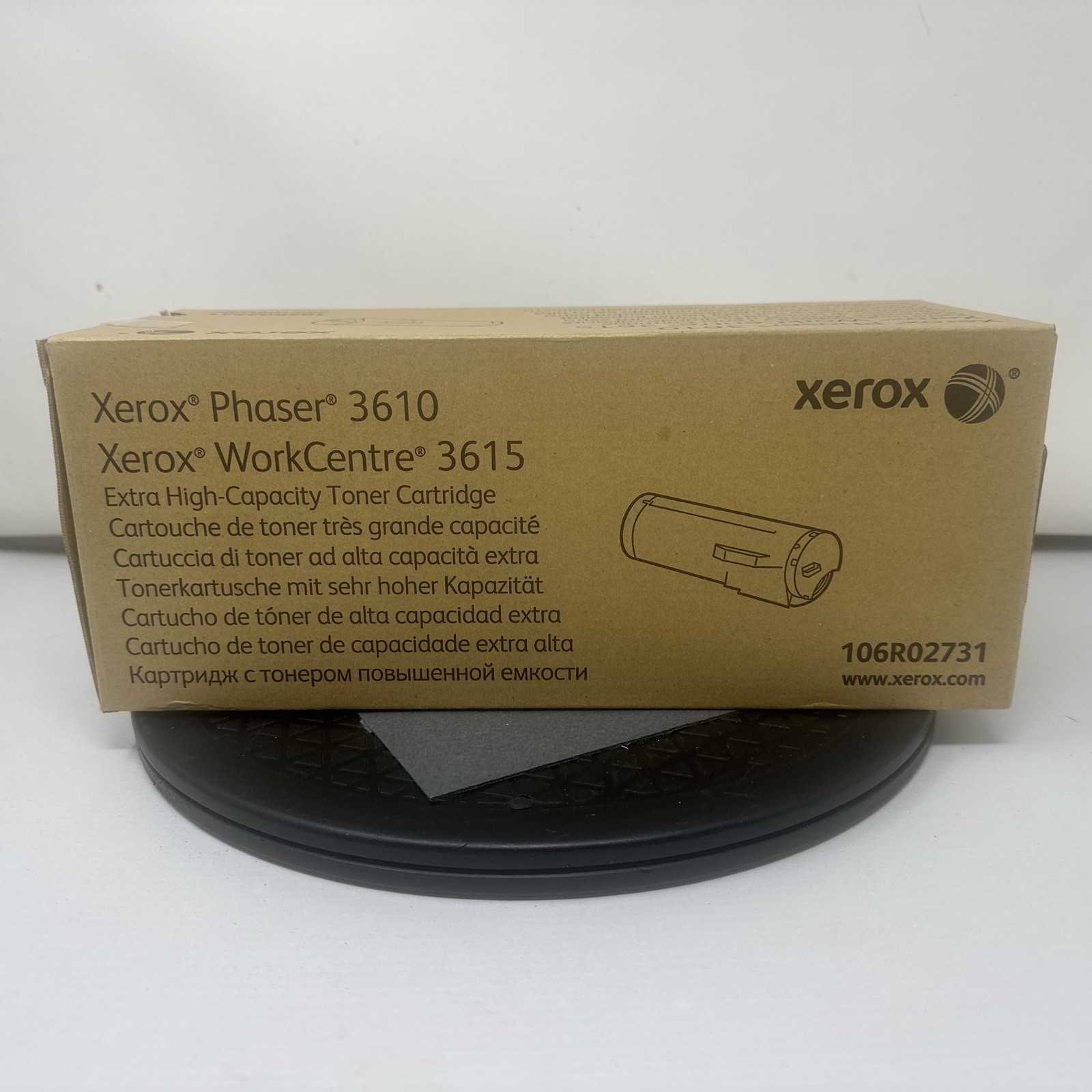 Genuine Xerox Phaser 3610 WC 3615 Black Toner 106R02731