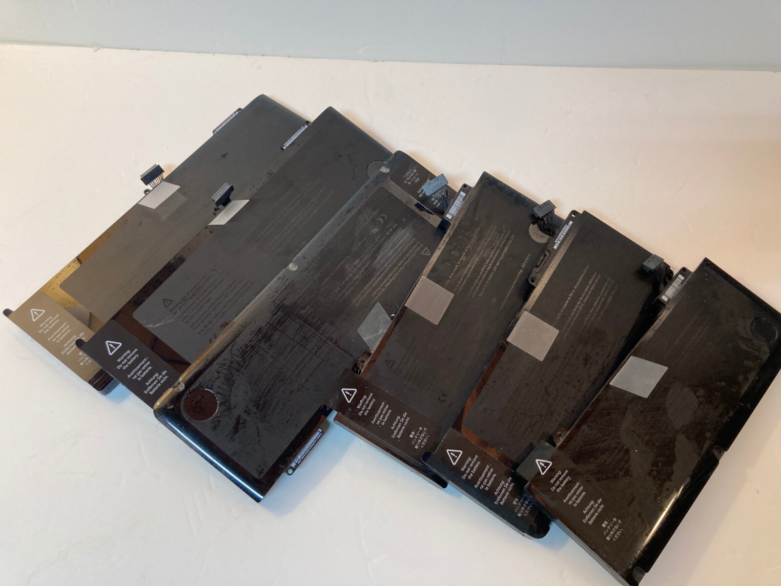 LOT 6X A1382 Genuine Battery Apple MacBook Pro 15" (NON-WORKING/FOR PARTS ONLY)
