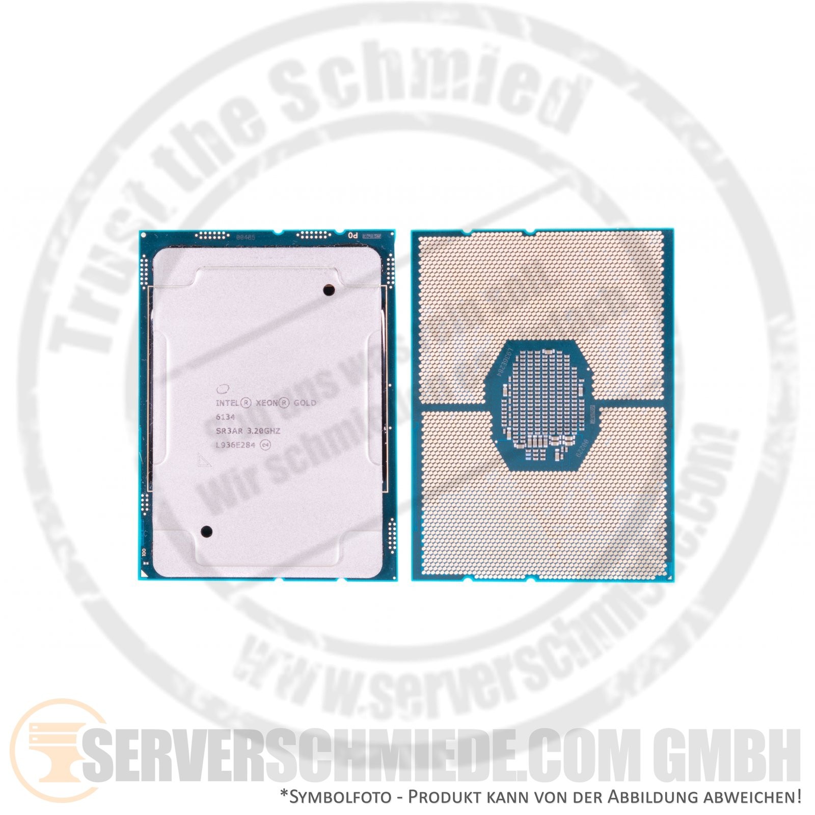 Intel Xeon Gold 6134 SR3AR 8C Server Processor 8x 3.20GHz 24MB Cache 3647 CPU
