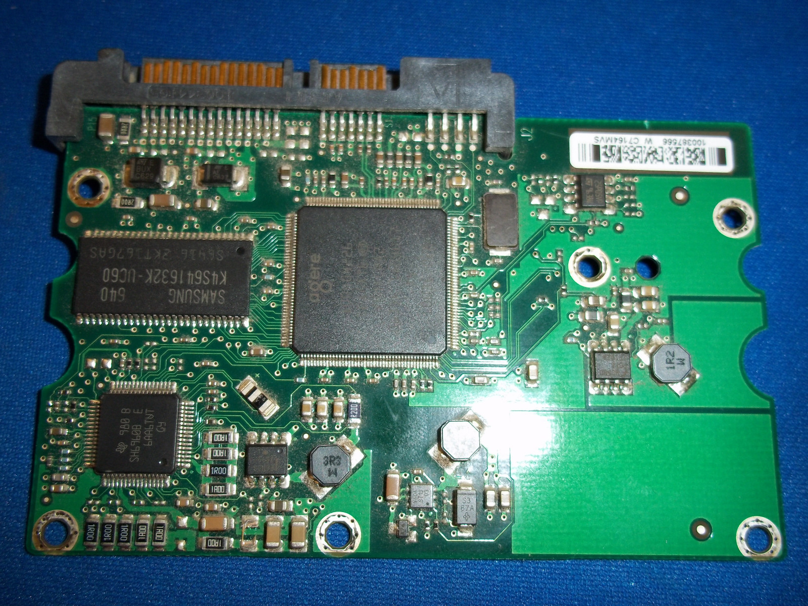 PCB #100387575 Rev D Seagate Barracuda 250GB SATA Hard Drive HDD 9BD133-034