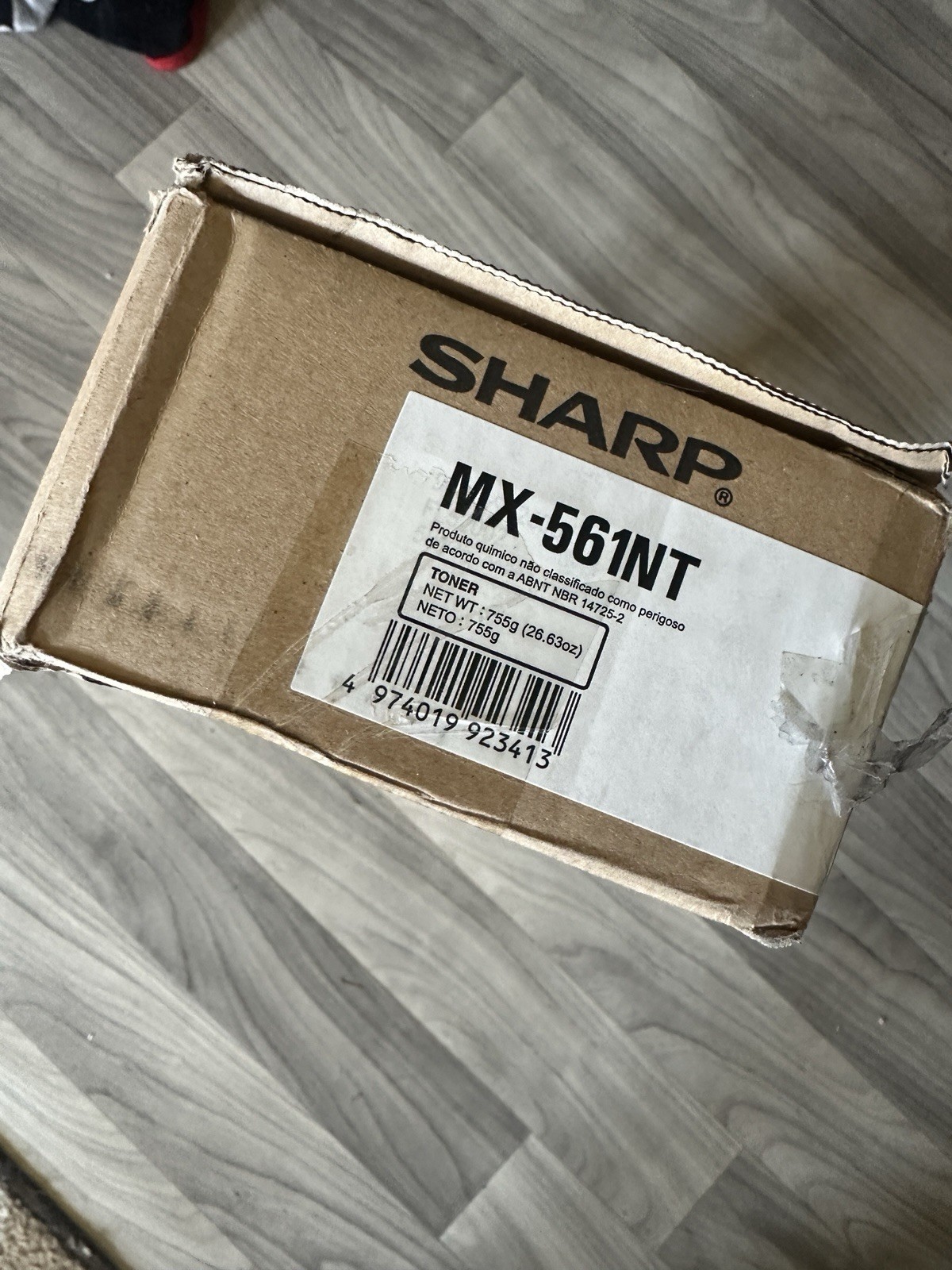 MX-561NT Sharp Original Toner Genuine New  Sharp Box Damage Dented