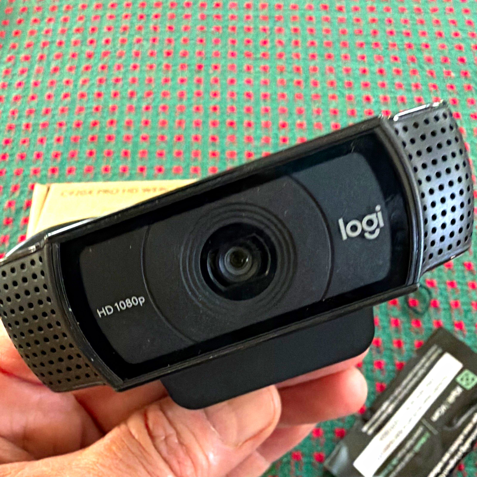 Logitech C920X Pro HD Webcam 1080p 30fps USB 2.0 Built-In Mic Black