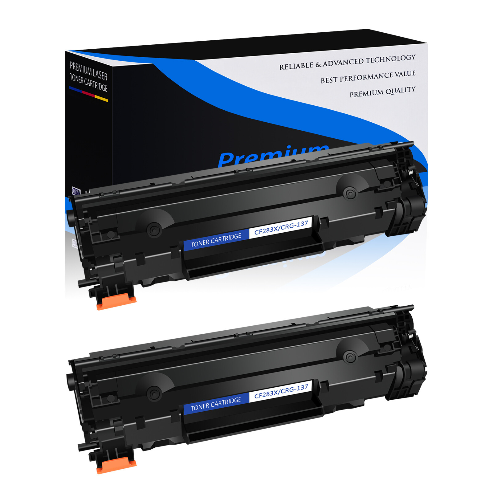 2x CRG137 Toner Cartridge for Canon 137 ImageClass MF227dw MF212w MF232w MF244dw
