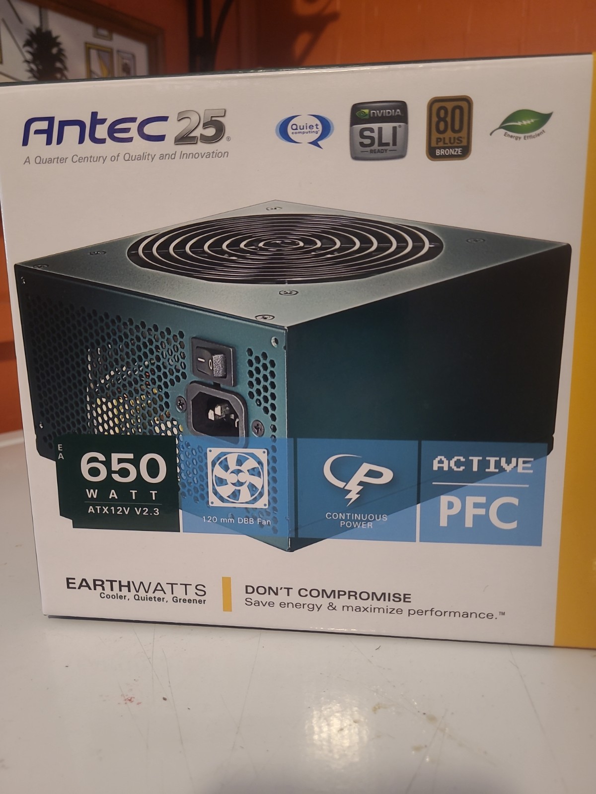 Antec True Power 650Watt 80 Plus Bronze AC Power Supply - Model TP-650 - NEW