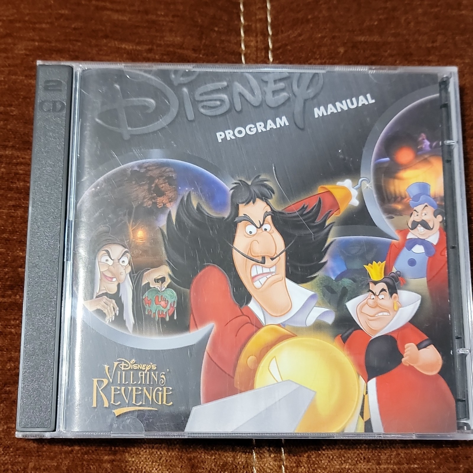 Disney Villains' Revenge PC CD-ROM Game Program Manual 2 Discs English