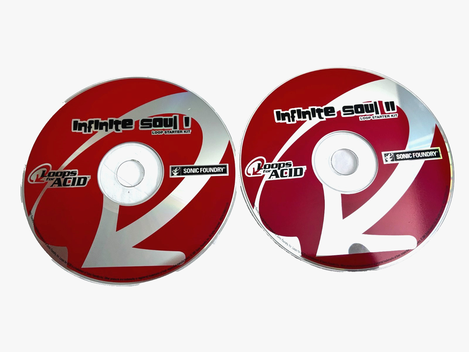 Sonic Foundry - Infinite Soul I & Infinite Soul II - 2CD Set - Loops for Acid