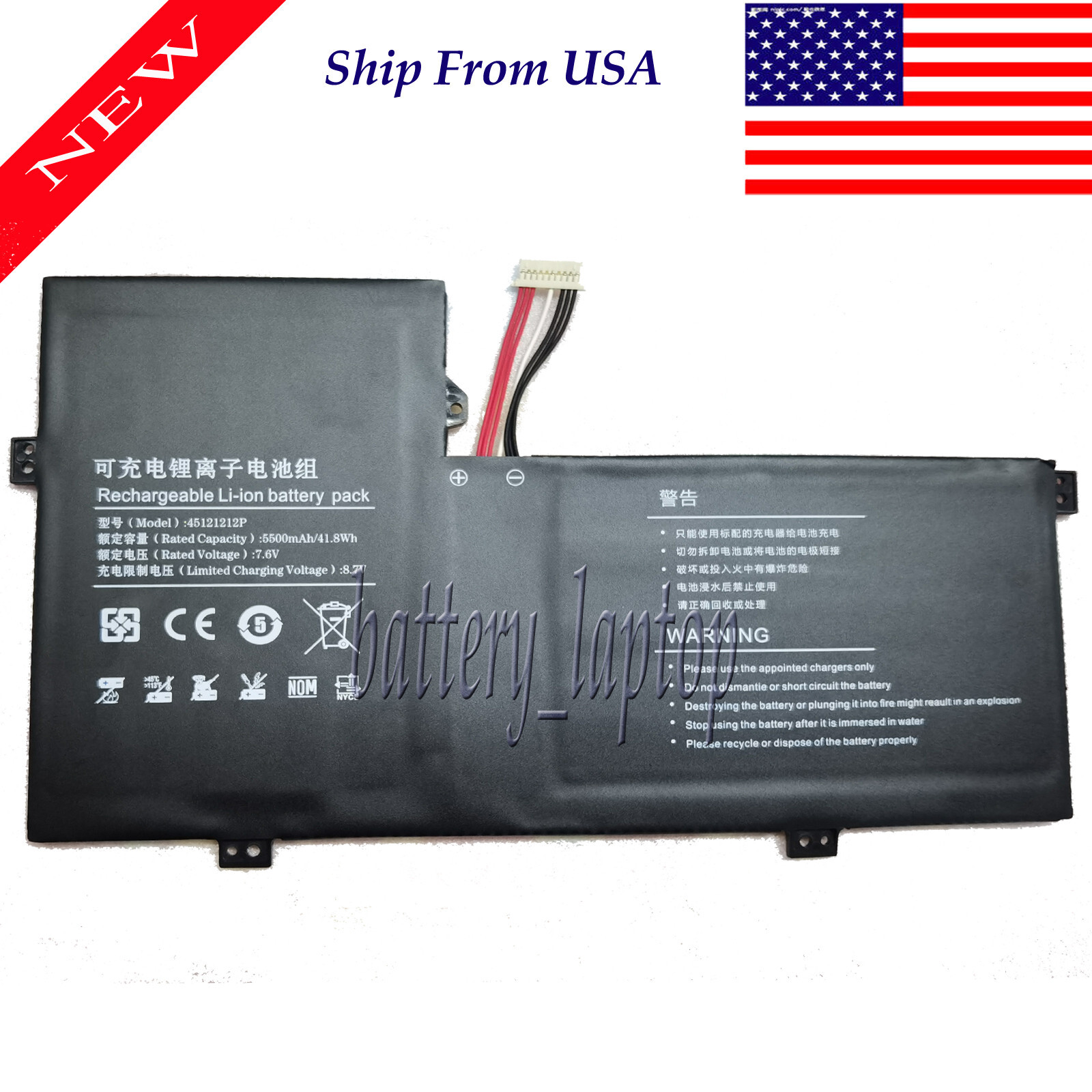 Battery For RTDPART Gateway GWTC116-2BK GWTN116-1BL GWTC116-2BL GWTC116-1BK Lapt