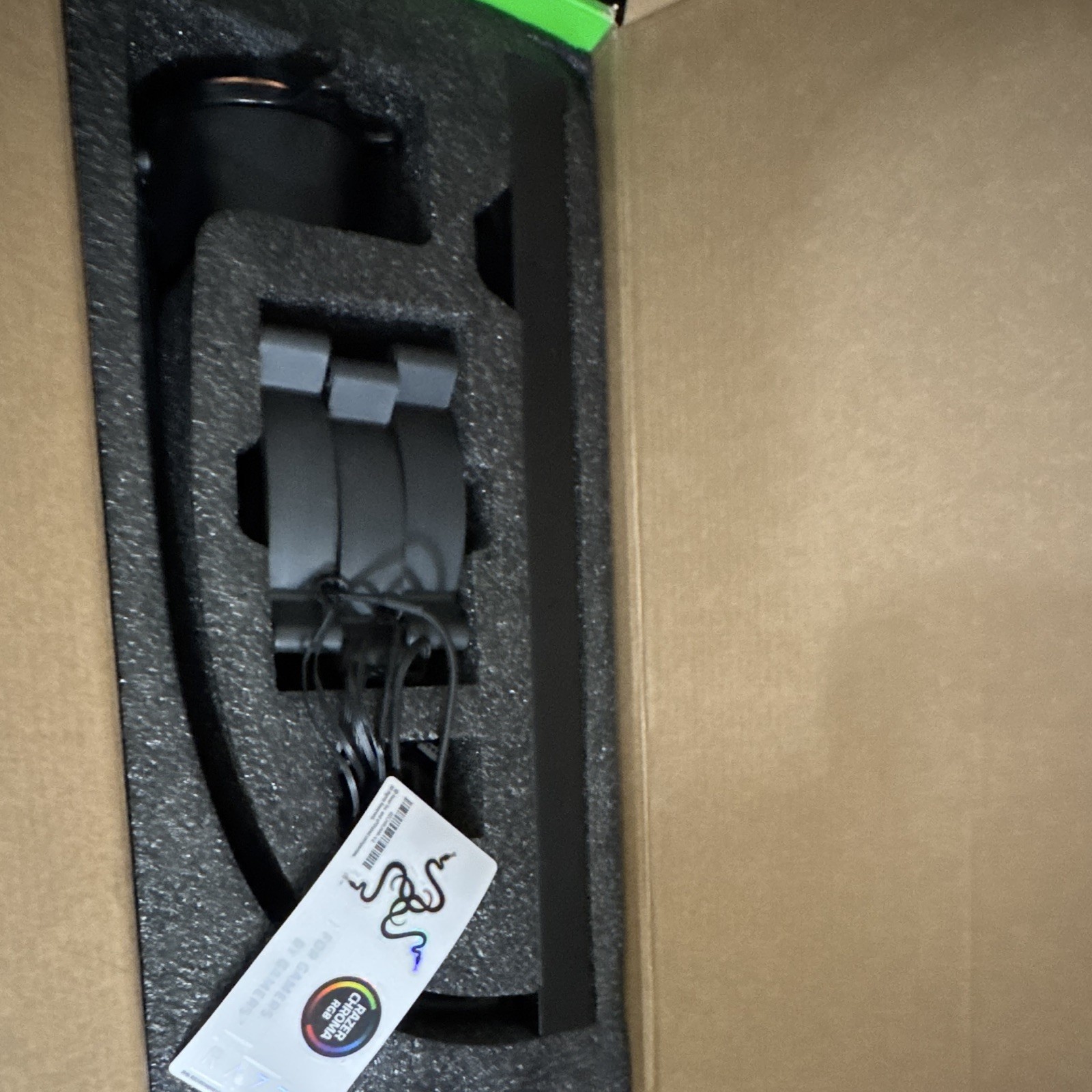 Razer Hanbo Chroma 360mm AIO Liquid CPU Cooler ARGB Black LGA1150-1200