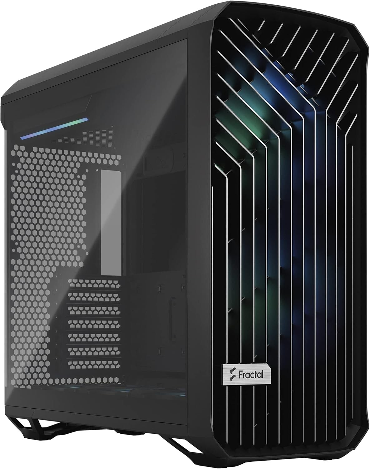 Fractal Design - FD-C-TOR1C-02 - Compact Glass Window Mid Computer Case - Black