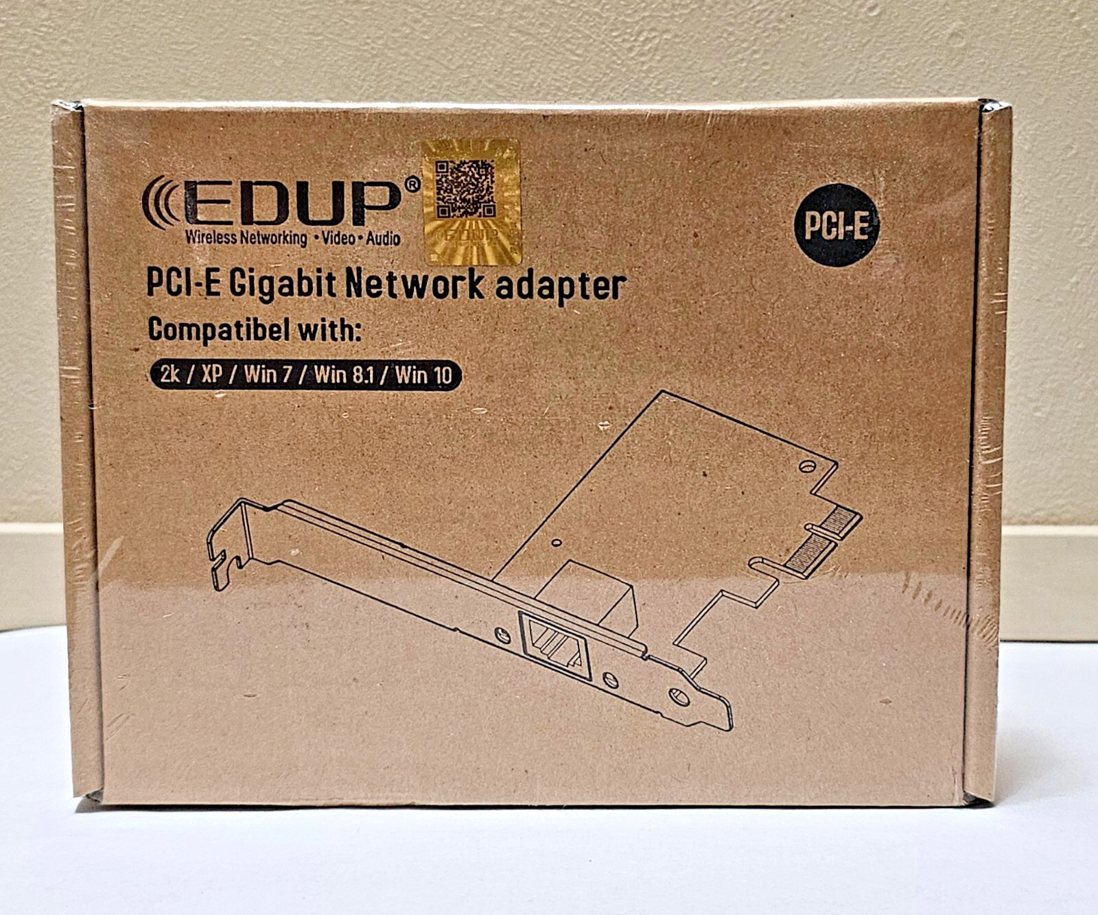 Lot of 8  -  EDUP PCI-E Gigabit Ethernet Network Card | LAN Adapter | Desktop PC