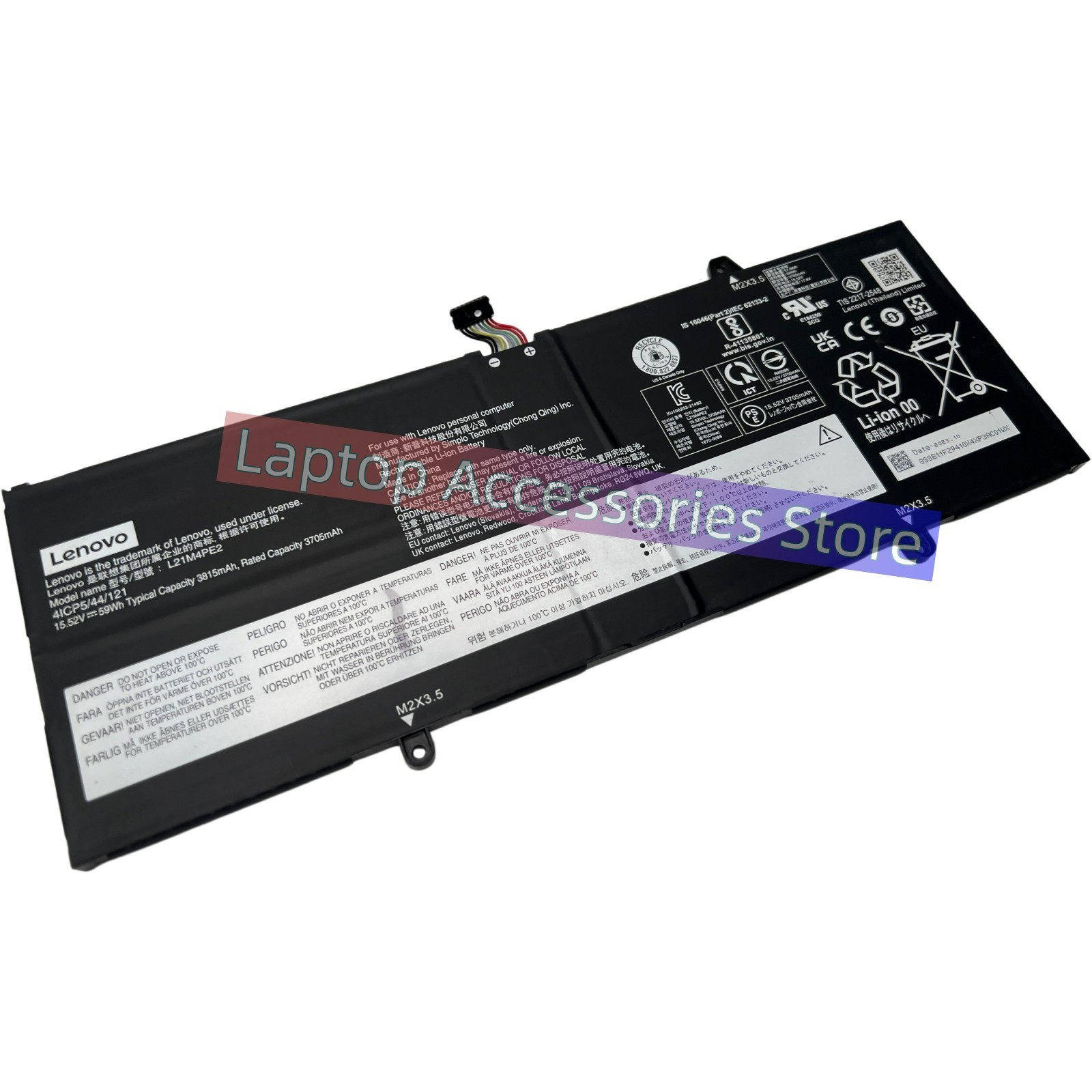 New Genuine L21C4PE2 L21D4PE2 L21D4PE1 L21L4PE2 Battery for Lenovo Yoga 6 13ALC7