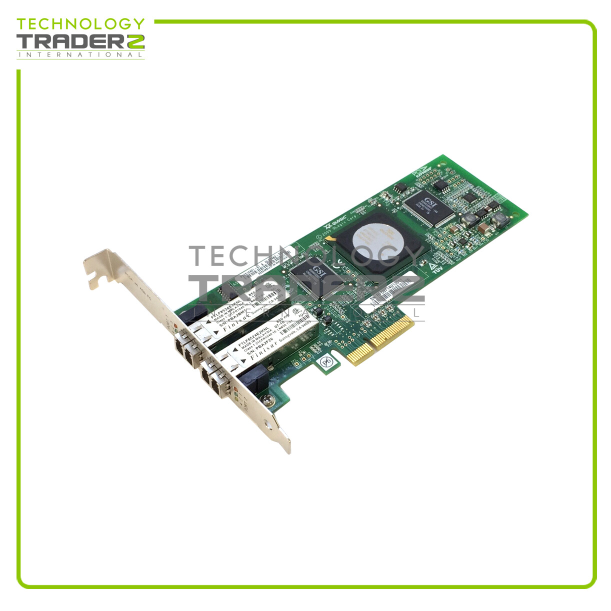 LOT OF 6 DH226 Dell Qlogic 2 Port 4Gbps PCI-E 2.0 x8 FC HBA 0DH226 PX2510401-61