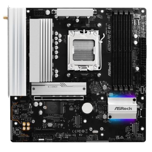 Asrock A620AM PRO RS WIFI Amd A620a Am5 Micro Atx 4 Ddr5 Hdmi Dp Wi-Fi 6E 2.5G L