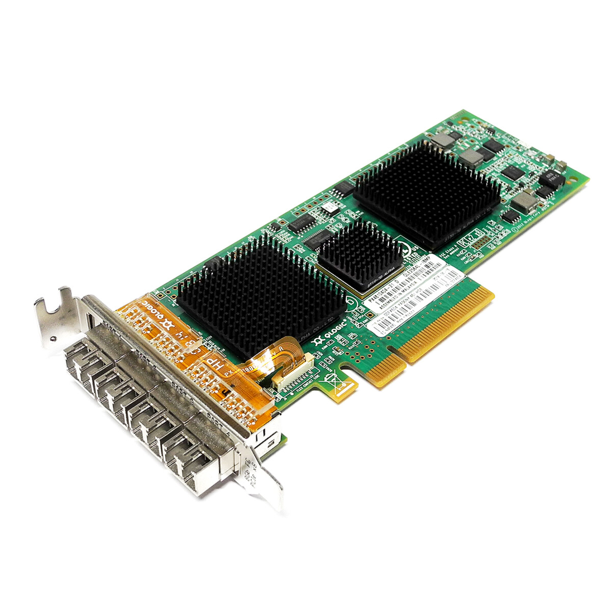 IBM QLogic QLE2564L-IBMP 4-Port 8Gb PCIe x8 FC Server Adapter 00FX604 LP