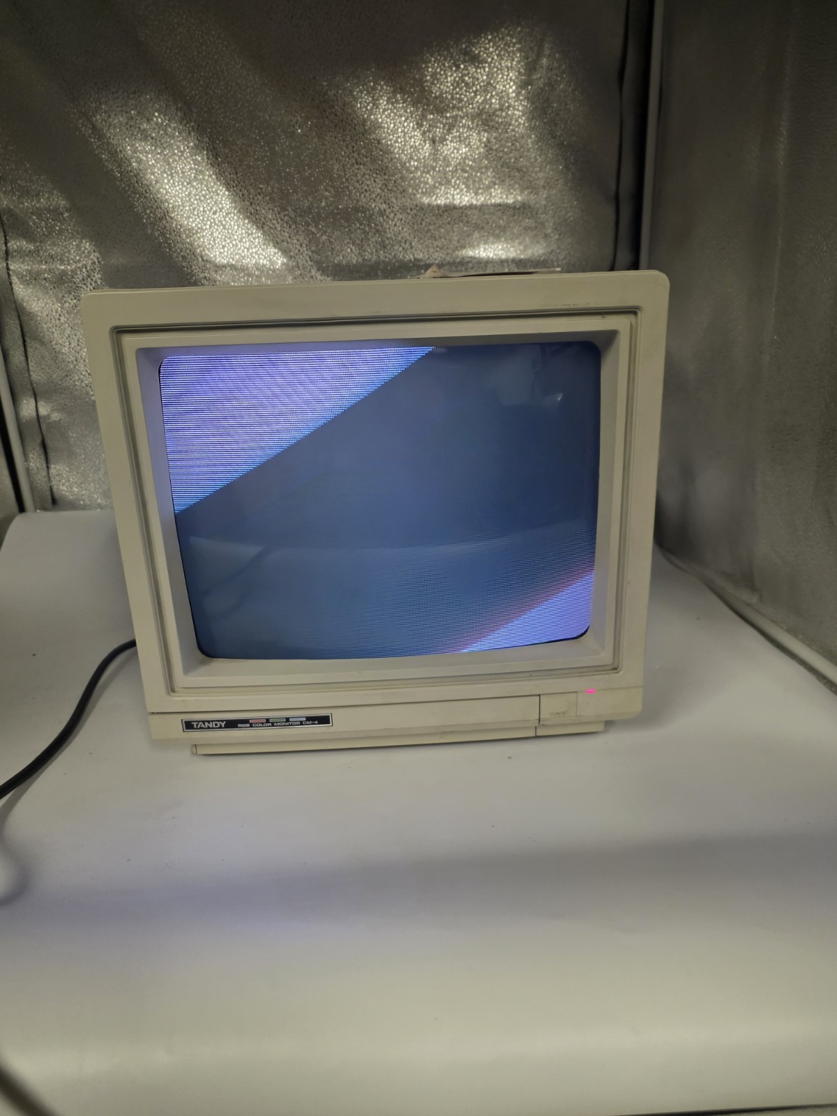 Tandy RGB High Resolution Color Computer Monitor CM-11 Model 25-1024B As Is