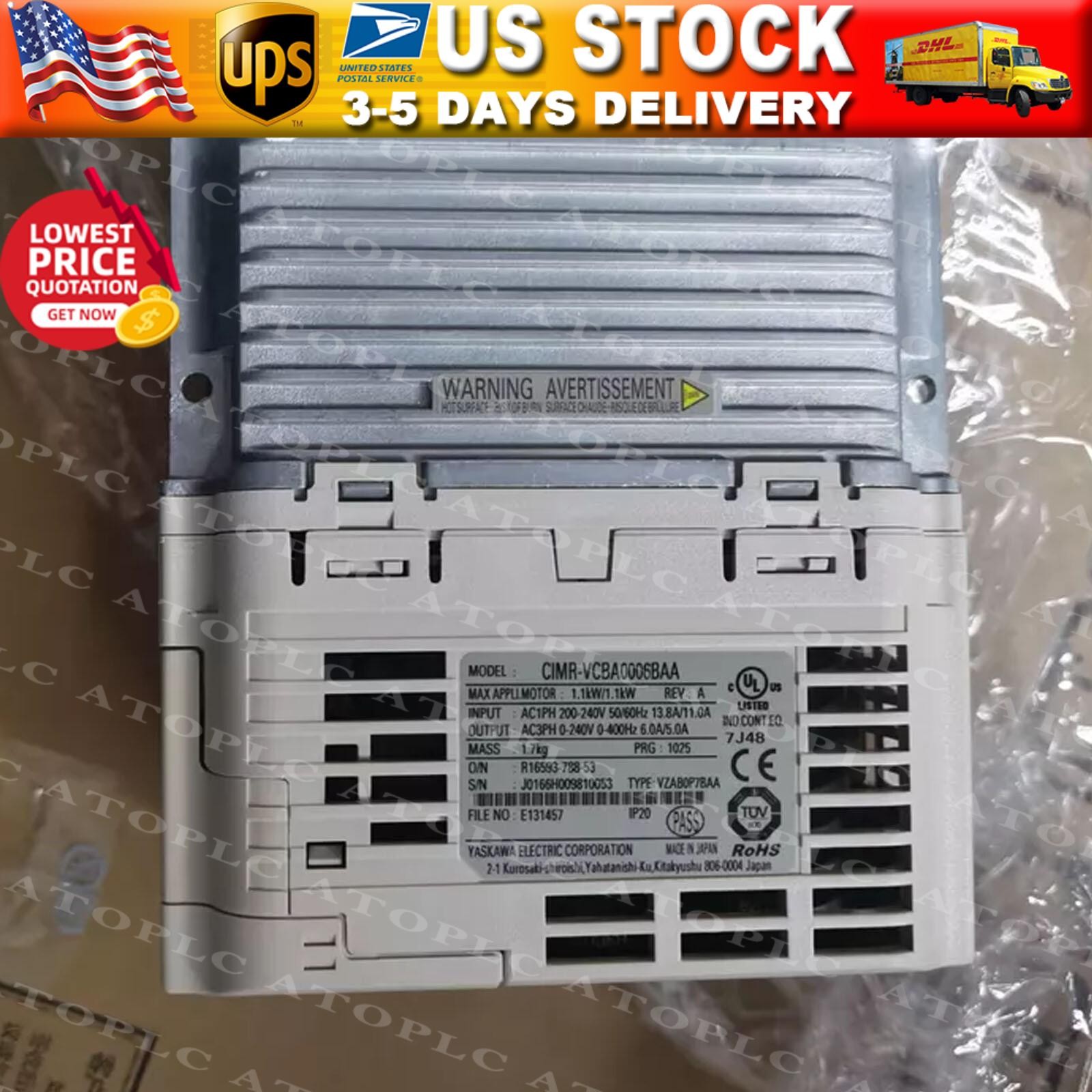 new 1pc for CIMR-VCBA0006BAA (by Fedex or DHL)