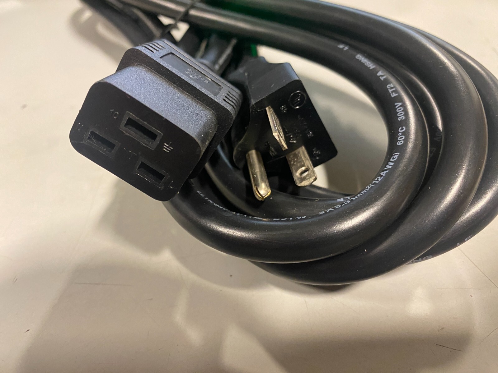 Cisco 72-2105-01 12FT Heavy Duty E159216 16A 250V C19 Power Cord Cable
