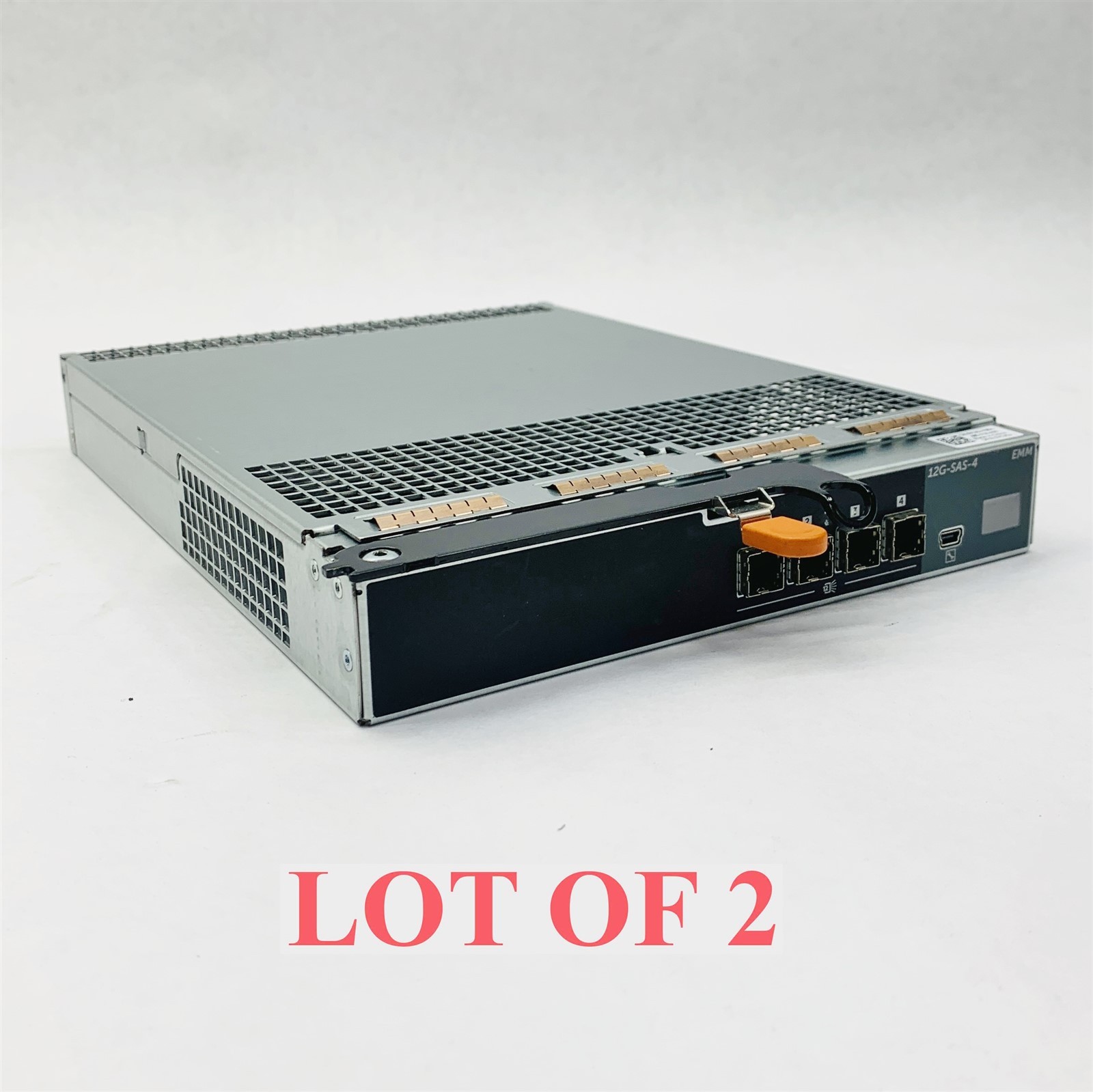Dell V0J5J PowerVault MD1400 Controller 12G-SAS-4 EMM 12GB SAS Module E09M Lot 2