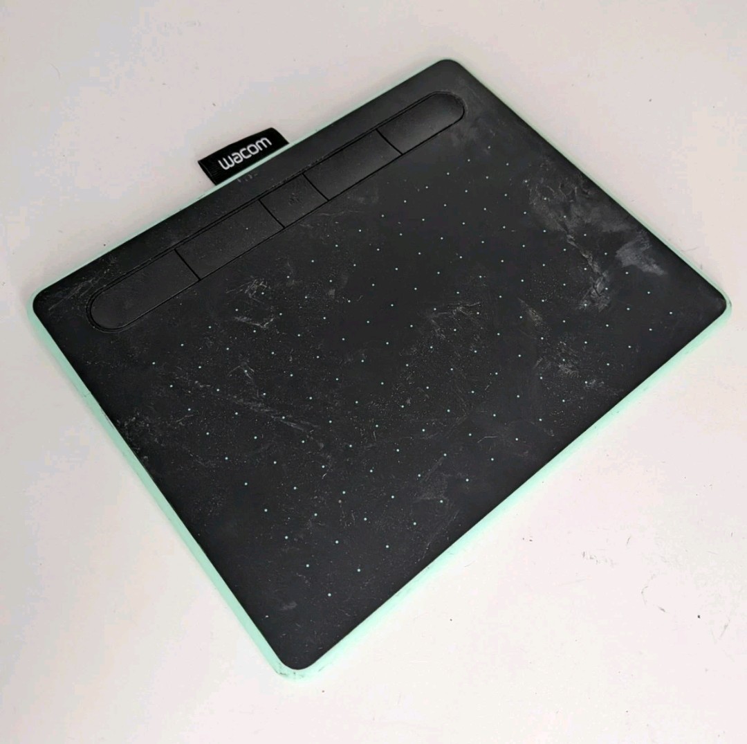 Wacom Intuos CTL6100 Graphic Drawing Tablet ONLY NO PEN Mac PC Chromebok Android
