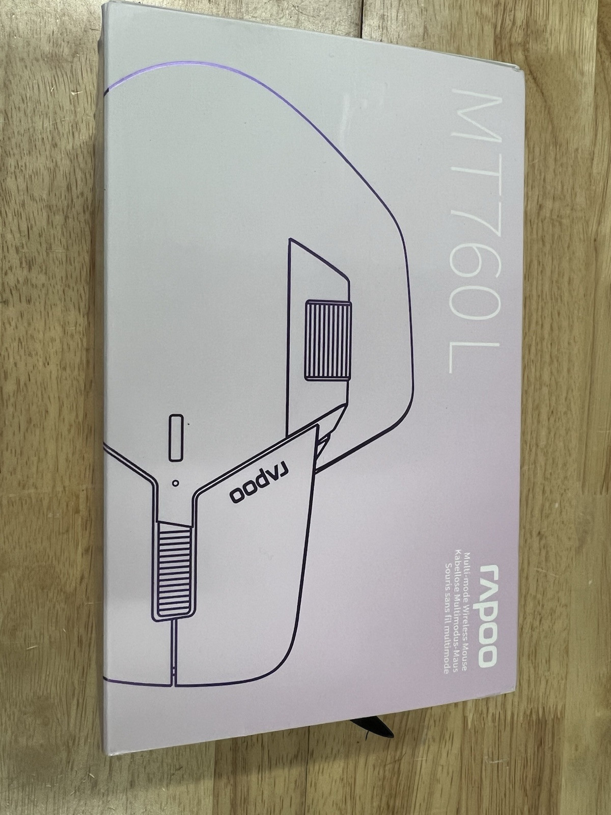 RAPOO MT760 Multi-Device Wireless Mouse Bluetooth 4000 DPI for PC Laptop Mac