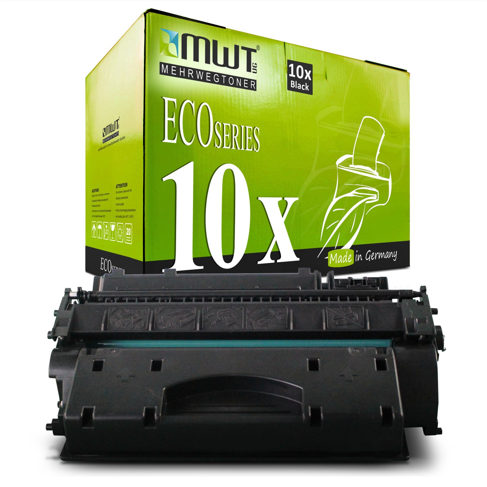 10X MWT ECO Cartridge XXL Replaces HP Q7551X 51X