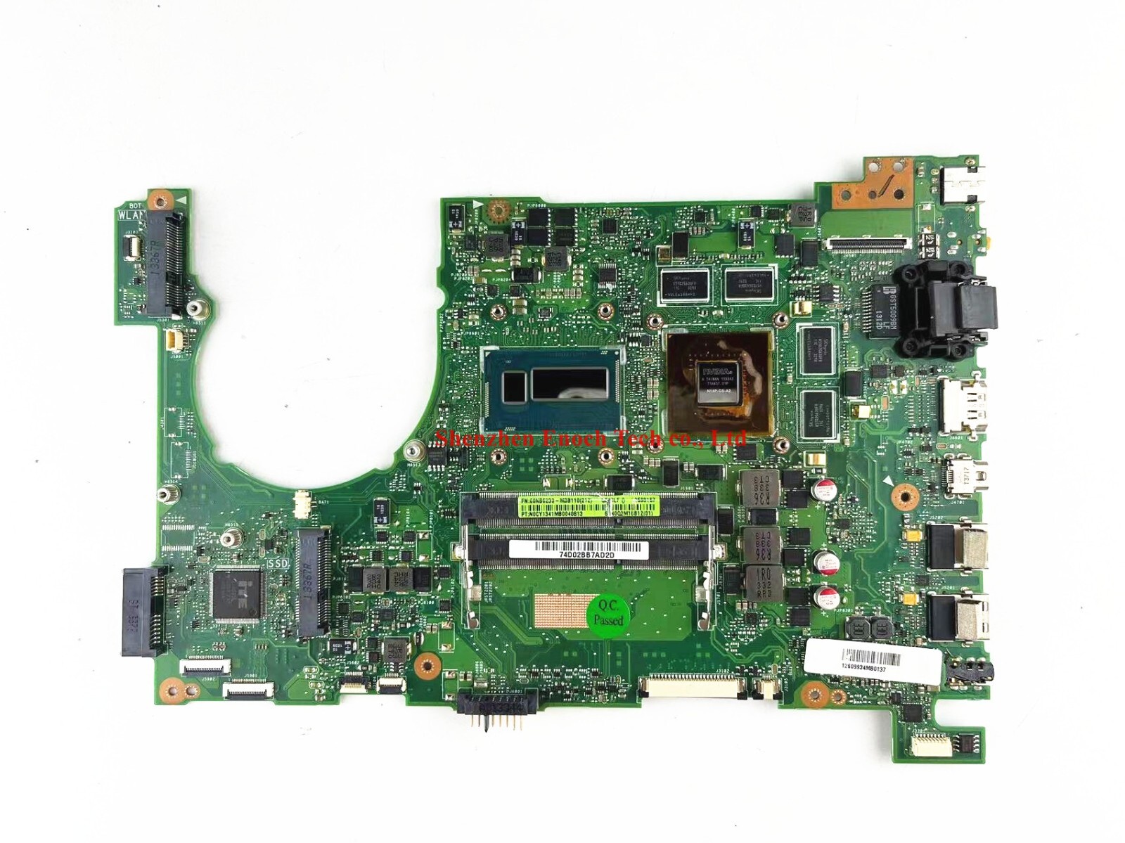 FOR Asus N550LF Q550LF Motherboard with i7-4500U CPU 60NB0230-MBB110 GT745M 2GB