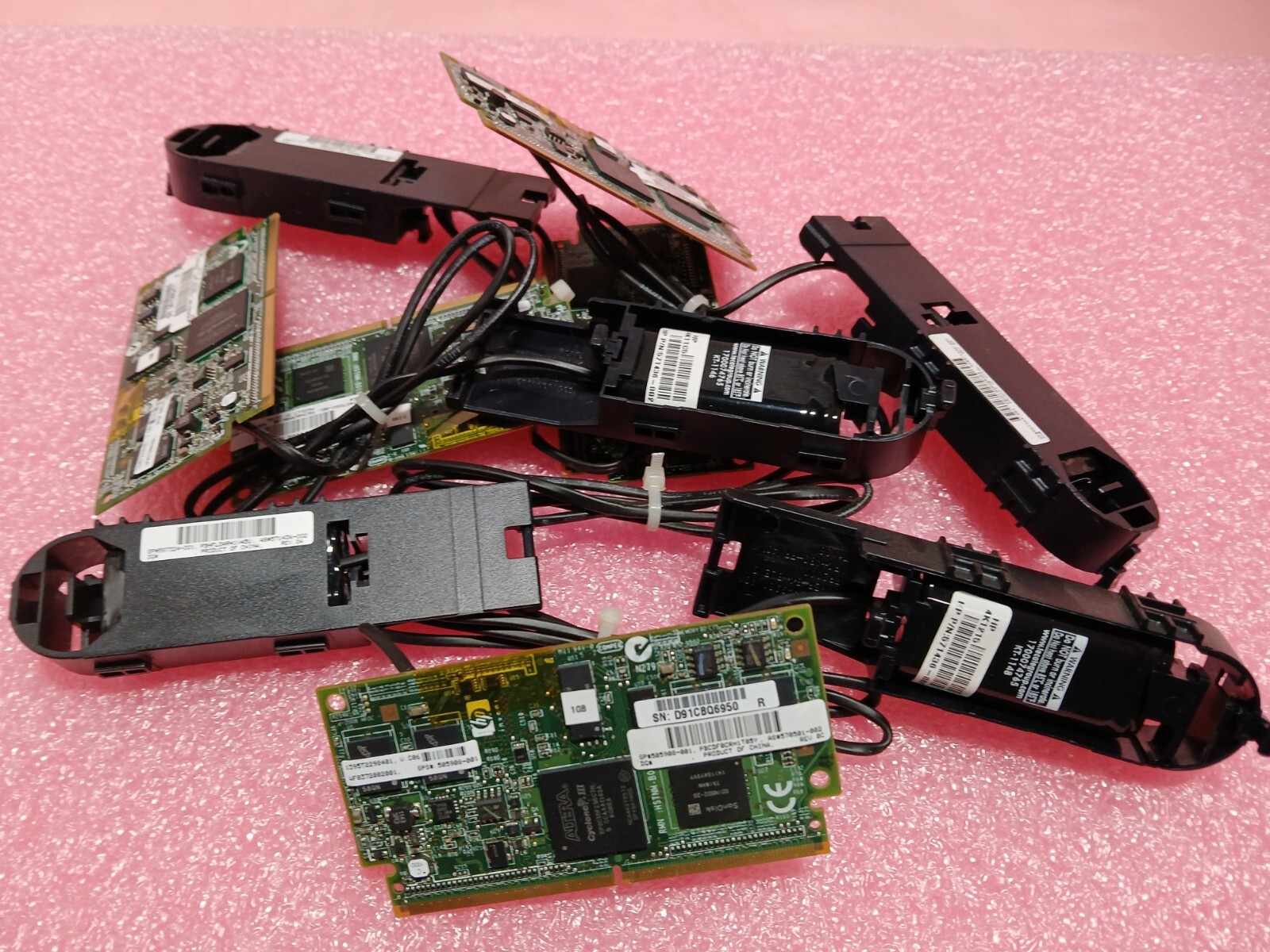 HP P410i(Lot of 5) 1GB FLASH BACKED CACHE 534562-B21 505908-001 W/ Battery