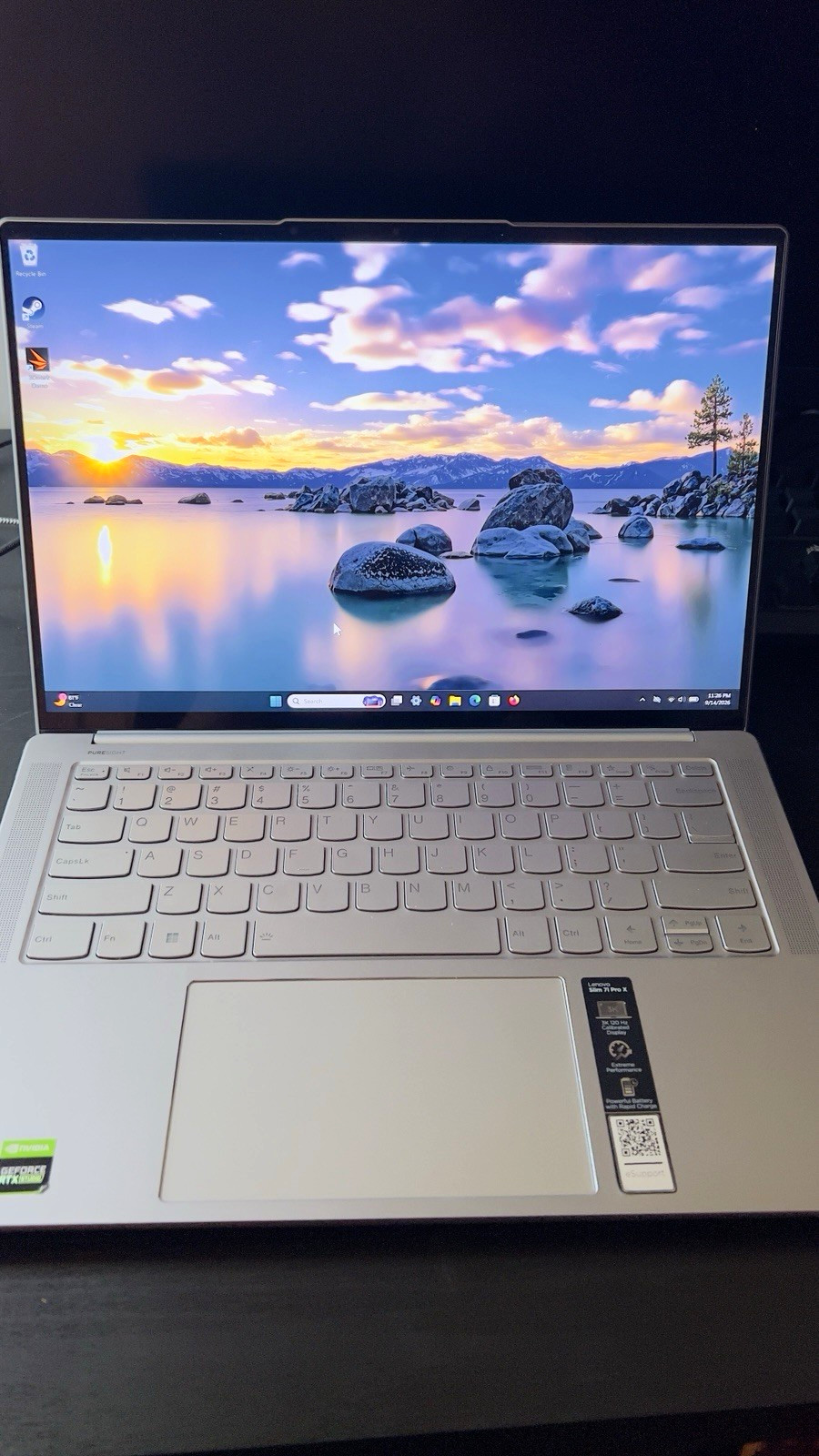 Lenovo Slim 7 Pro X 14.5" Touch i7-12700H 16GB DDR5, 256 GB SSD, RTX 3050, W11H