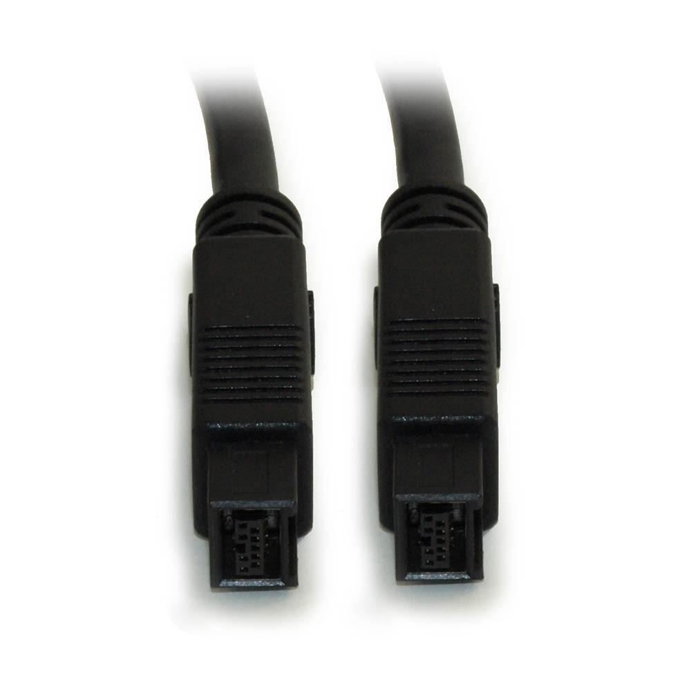 10ft  9 Pin to 9 Pin Firewire-800/800 Bilingual Cable