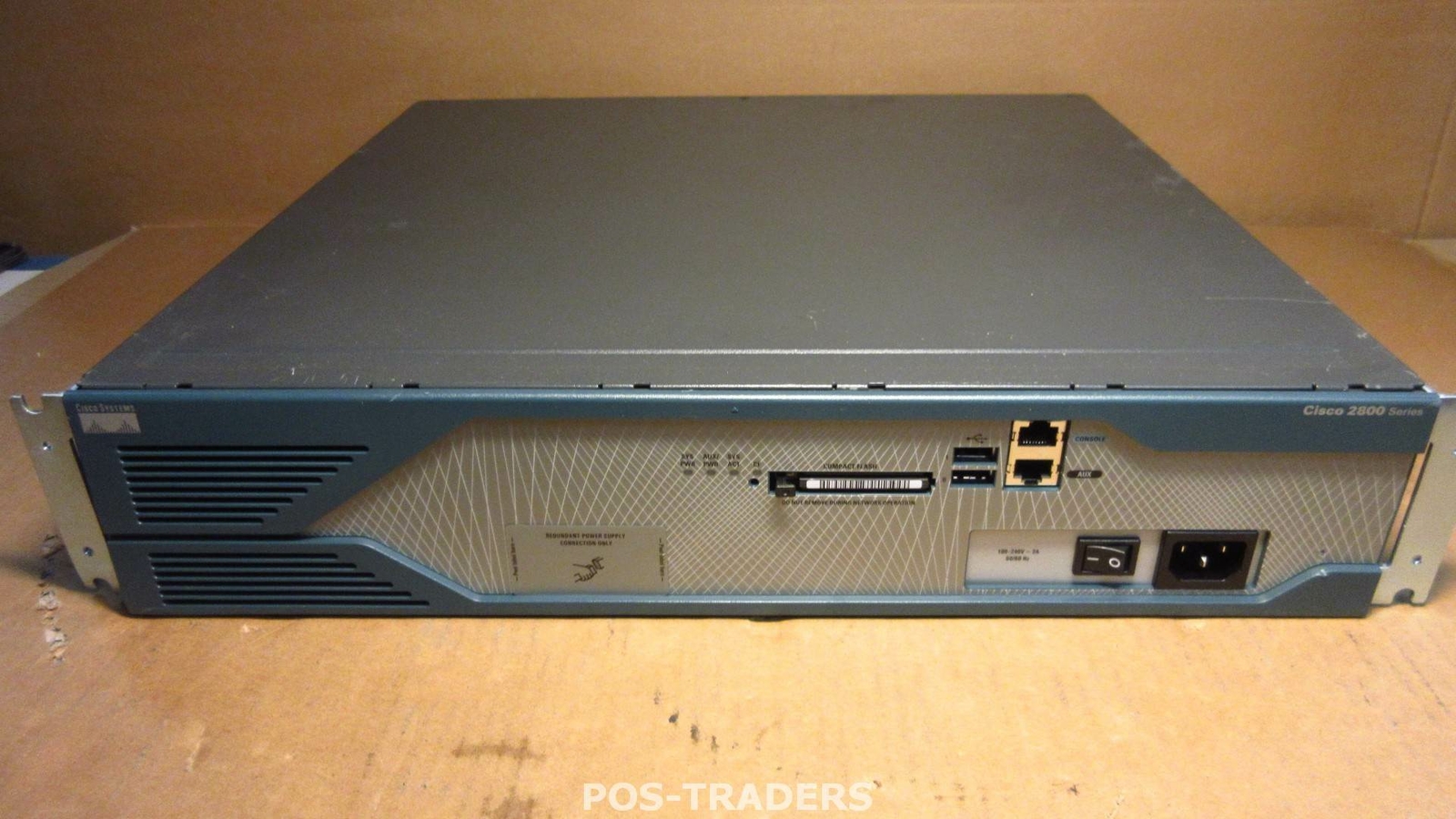 Cisco 2851 Integrated Services Router 2 Gigabit Ethernet interfaces CISCO2851