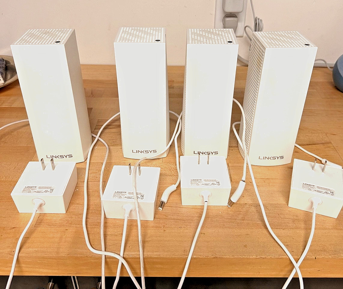 Linksys Velop Wifi Mesh Router/Extenders 3 Pack.