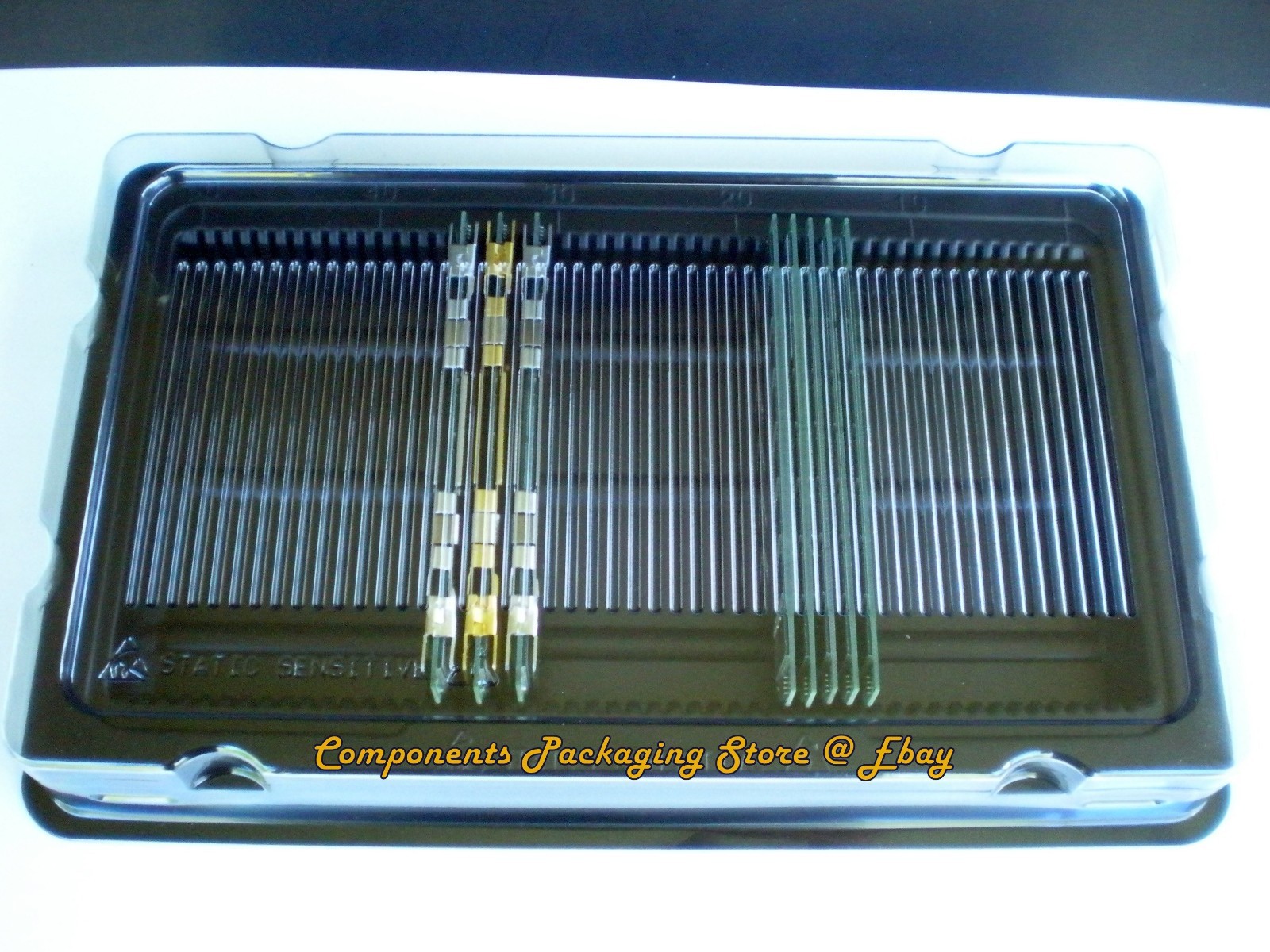 Memory Stick DRAM Tray Box Case for DDR DDR2 DDR3 SDRAM Long DIMM - 5 Fits - 250