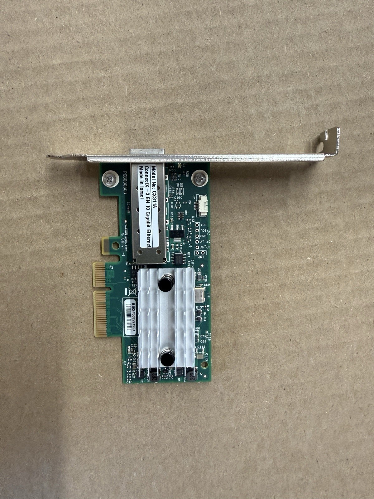 MCX311A-XCAT MELLANOX CONNECTX-3 10GBE PCIE SFP+ ETHERNET CONTROLLER CX311A