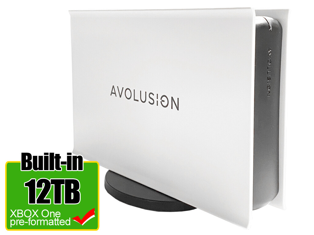 Avolusion PRO-5X Series 12TB USB 3.0 External Gaming Hard DriveXBOX One Orig S&X