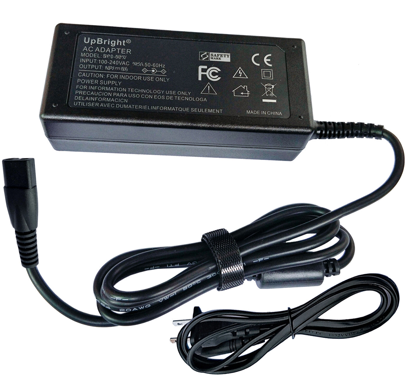 2-Prong AC/DC Adapter For Boshenggao Model: BSG-60W1504000 Power Supply Charger
