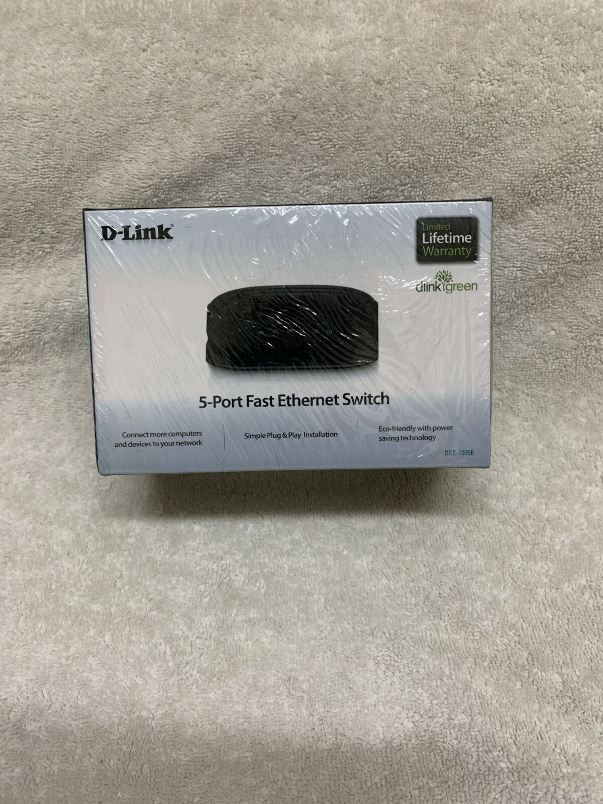 D-Link DES (DES-1005E) 5-Ports External Ethernet Switch DES-1005E