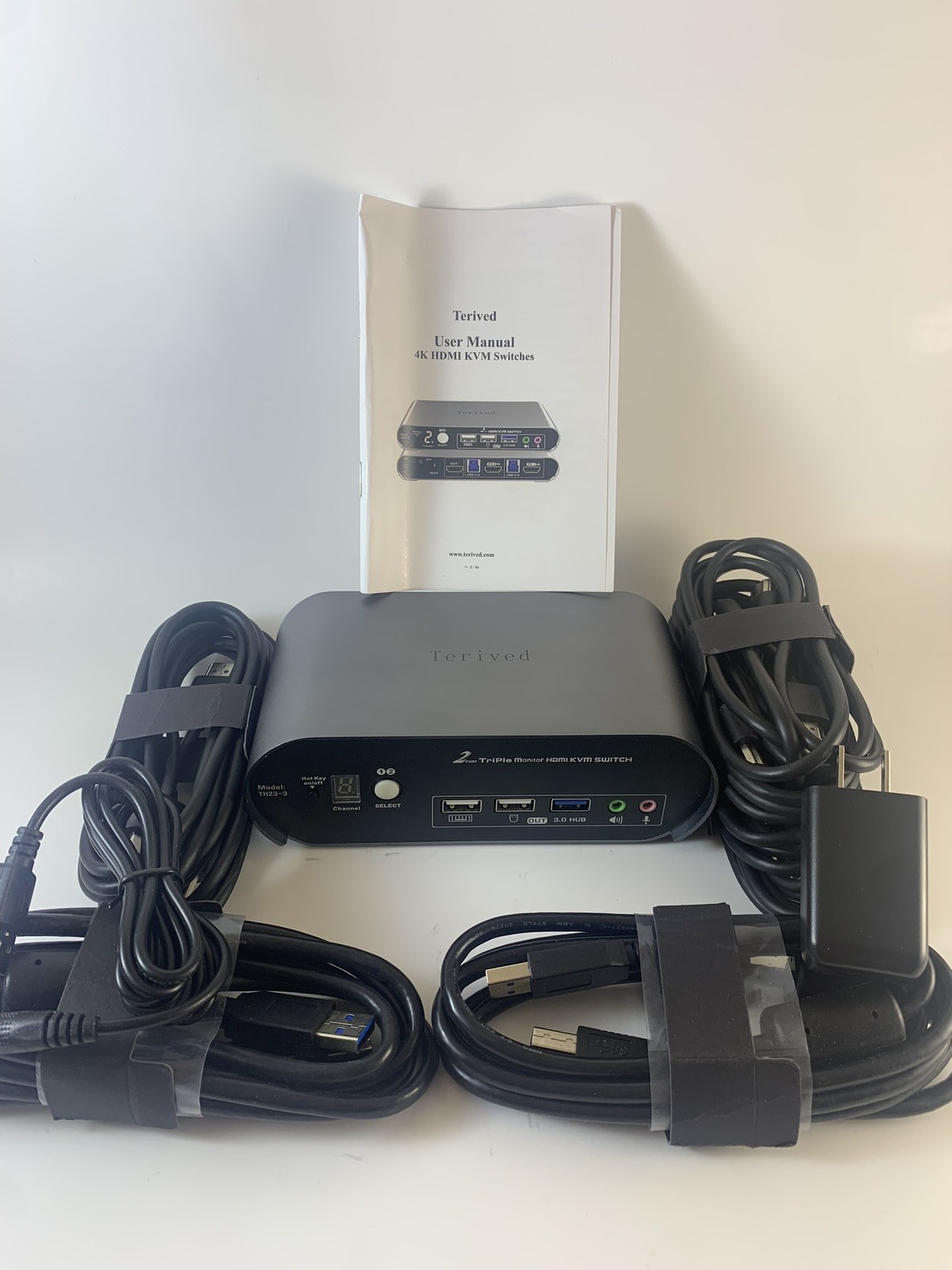 2 Port DP USB 3.0 Automatic KVM Switch 2 Computers 1 DisplayPort Monitor Switche