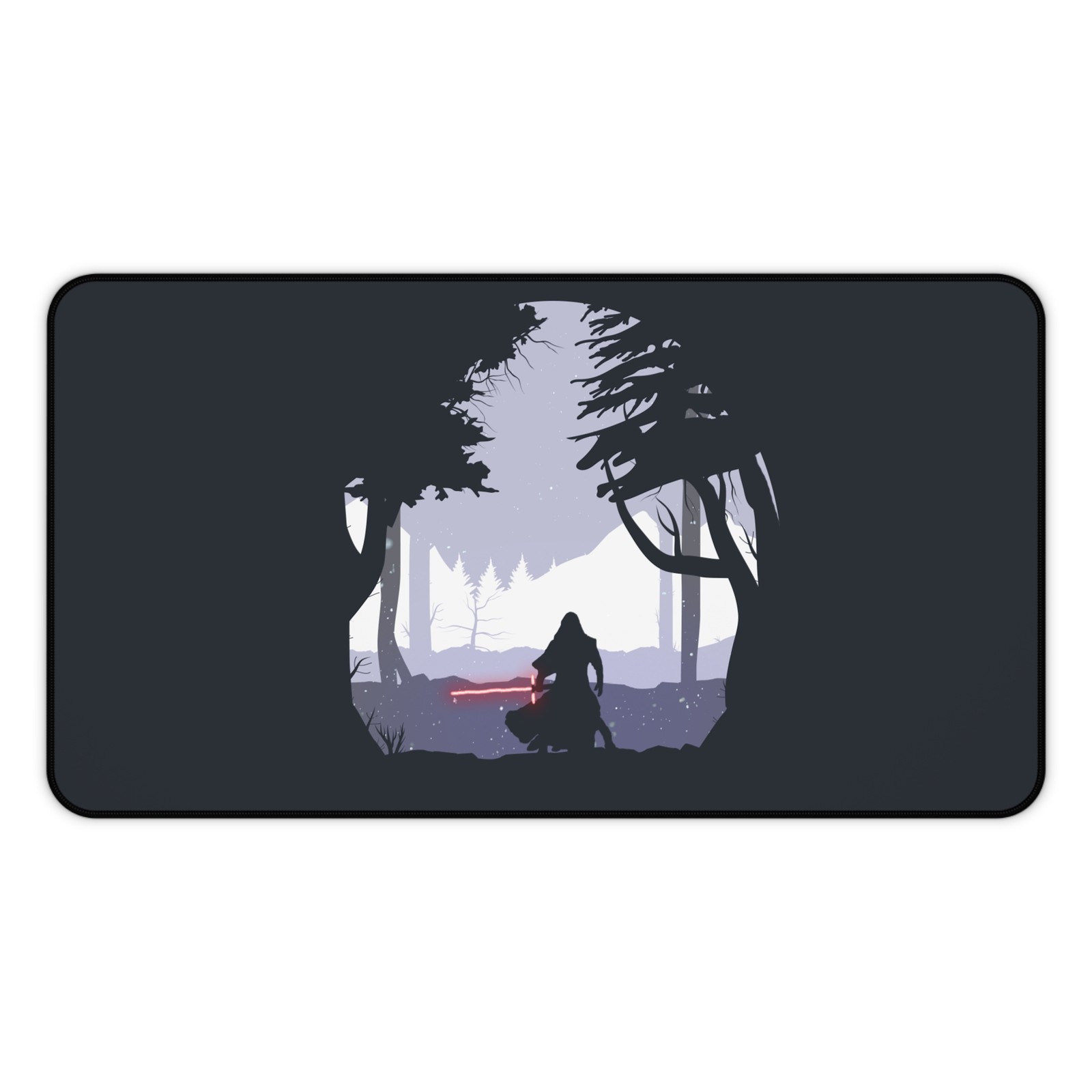 Star Wars - Minimalist Kylo Ren First Order Sith Lord Black Grey Gray