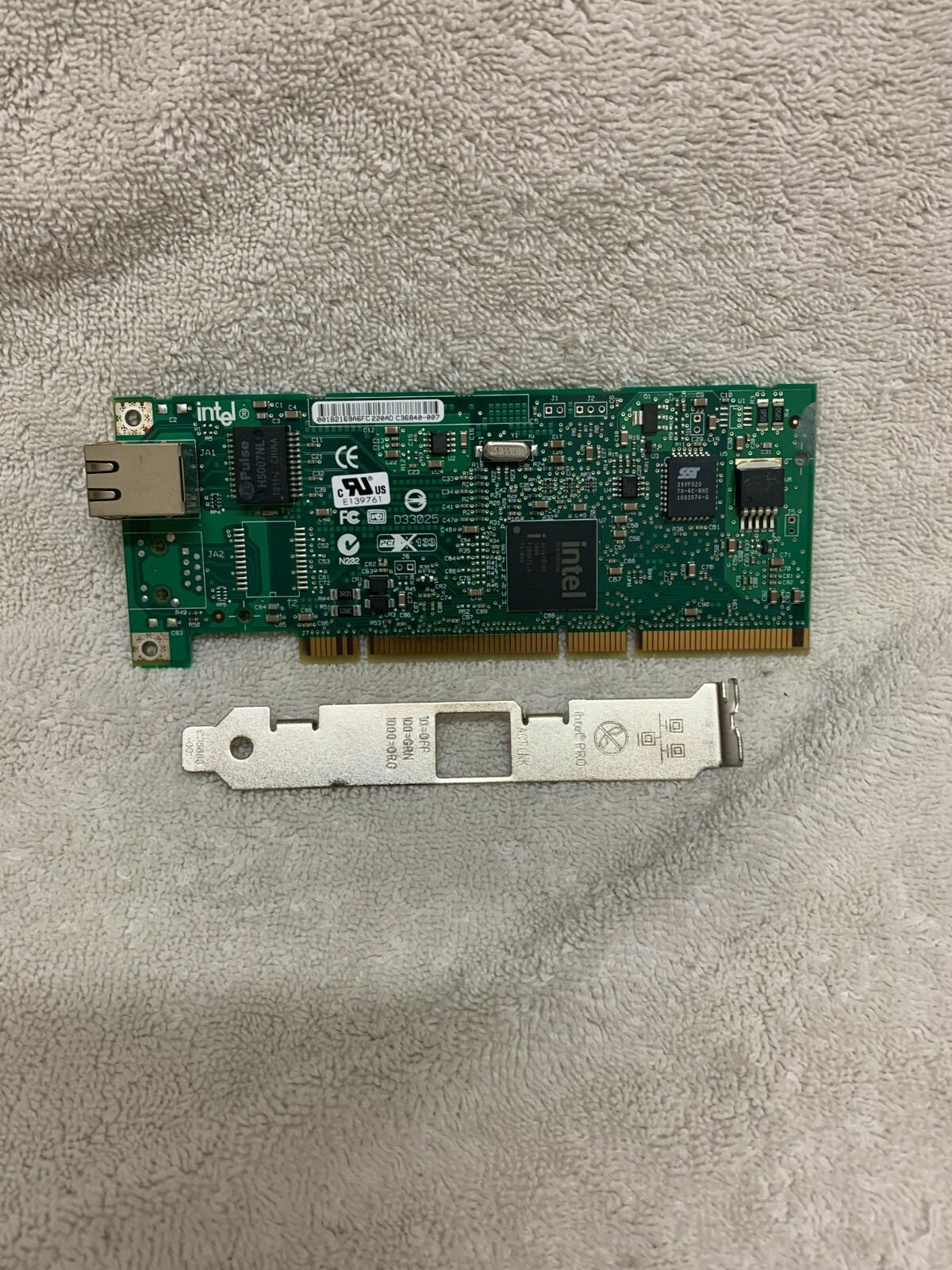 Intel Pro/1000 MT PCI-X Network Single Port Server Adapter PWLA8490MT