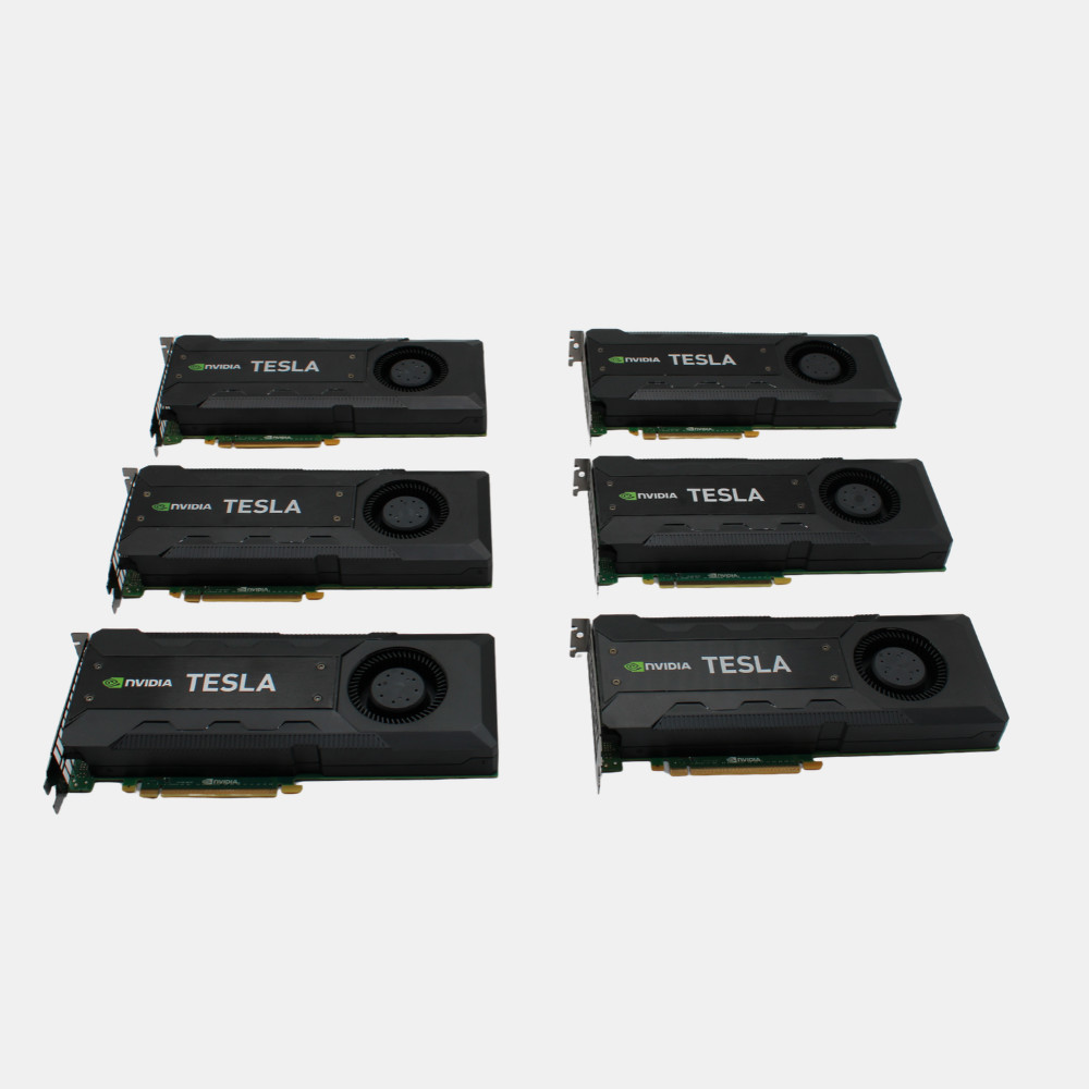 NVIDIA Tesla K20 5GB GDDR5 ECC PCIe GPU Graphics Cards TESTED WORKING Lot of 6