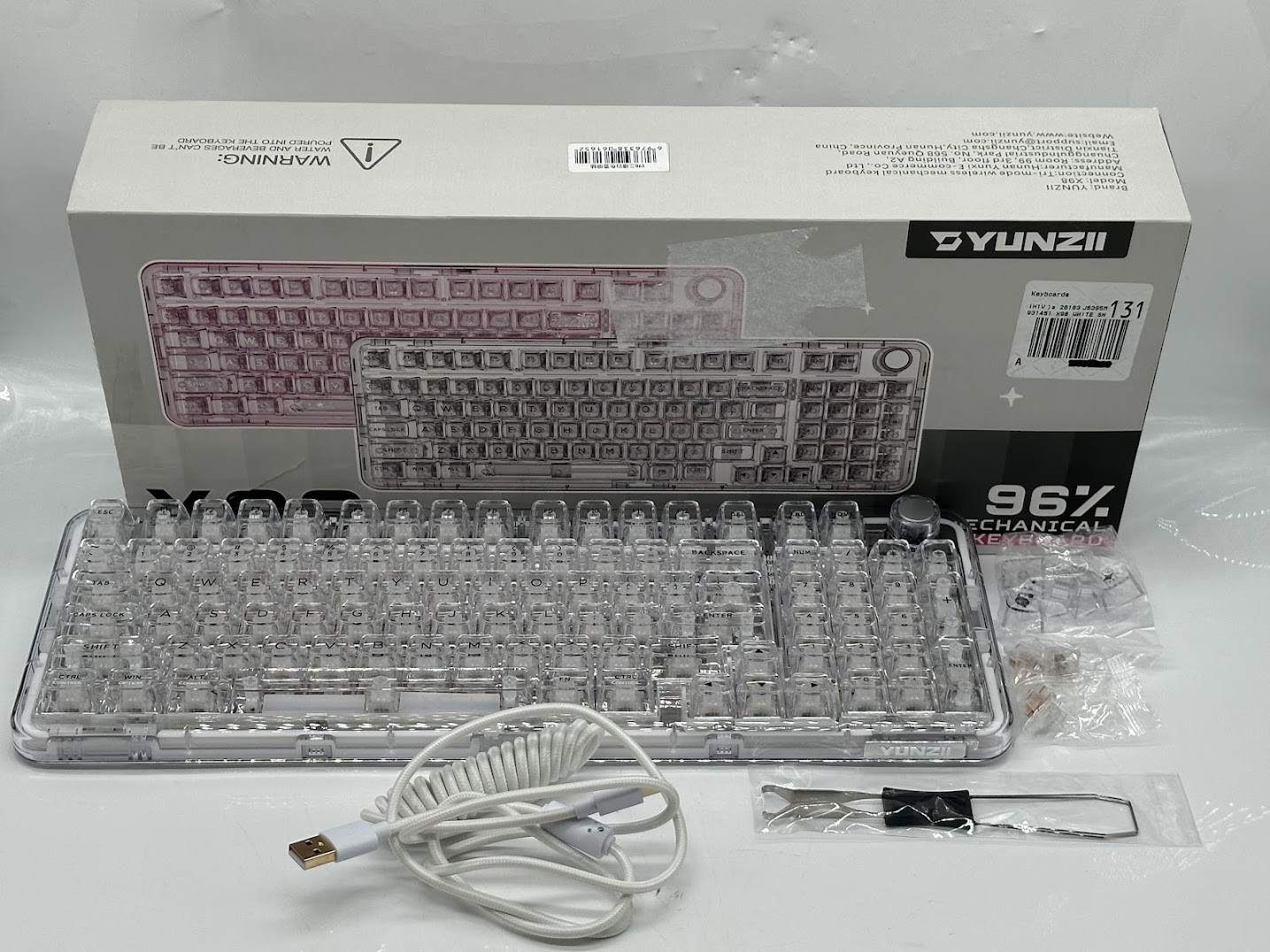 Yunzii X98 QMK-VIA WH