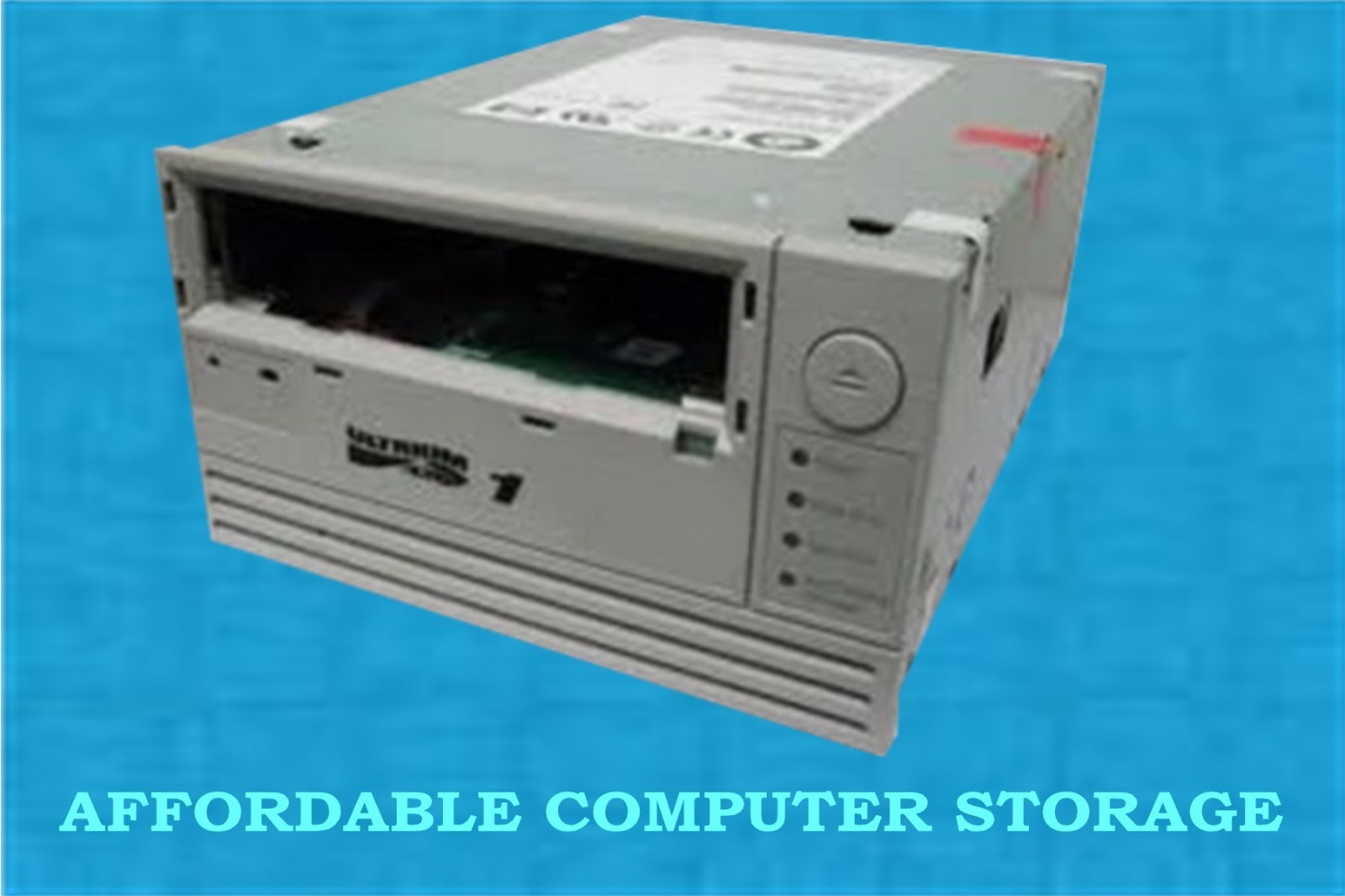 HP LTO-1 100Gb Tape drive LVD C7369-00840 Loader Library