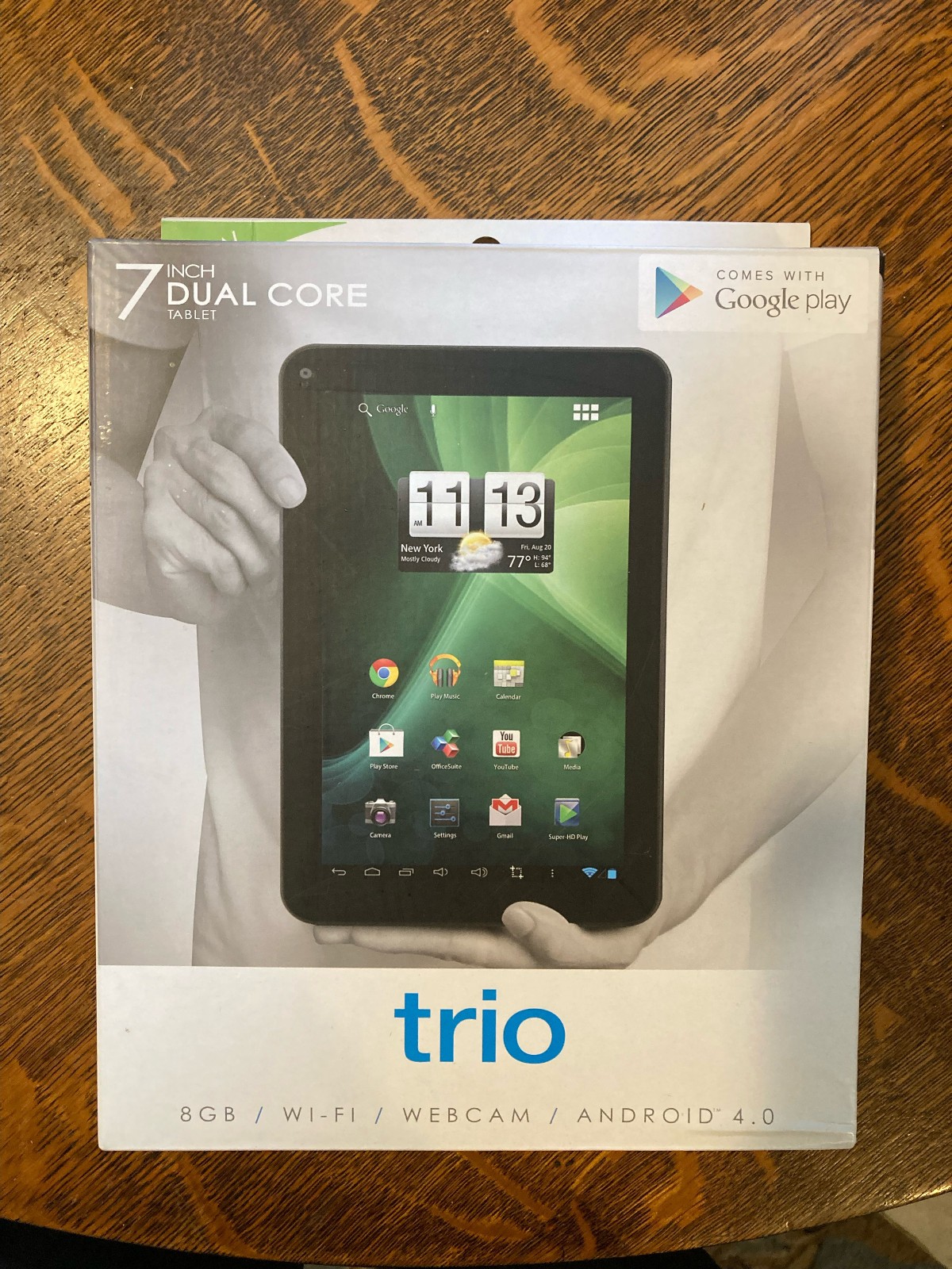 Trio Stealth G2  7”  8 GB Tablet WI-FI Enabled Android NEW OPEN BOX