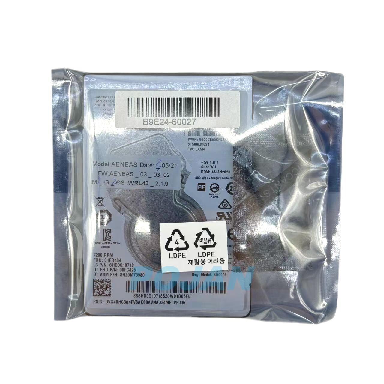 B9E24-67030 Hard Disk Drive Fit For HP Designjet T3500 MFP 500GB HDD W/HP FW