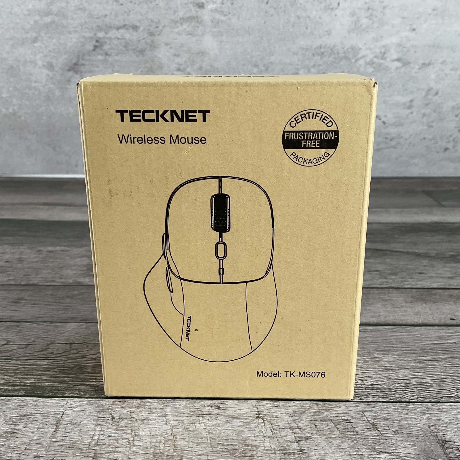 Tecknet Cordless Bluetooth Wireless Mouse TK-MS076 - New