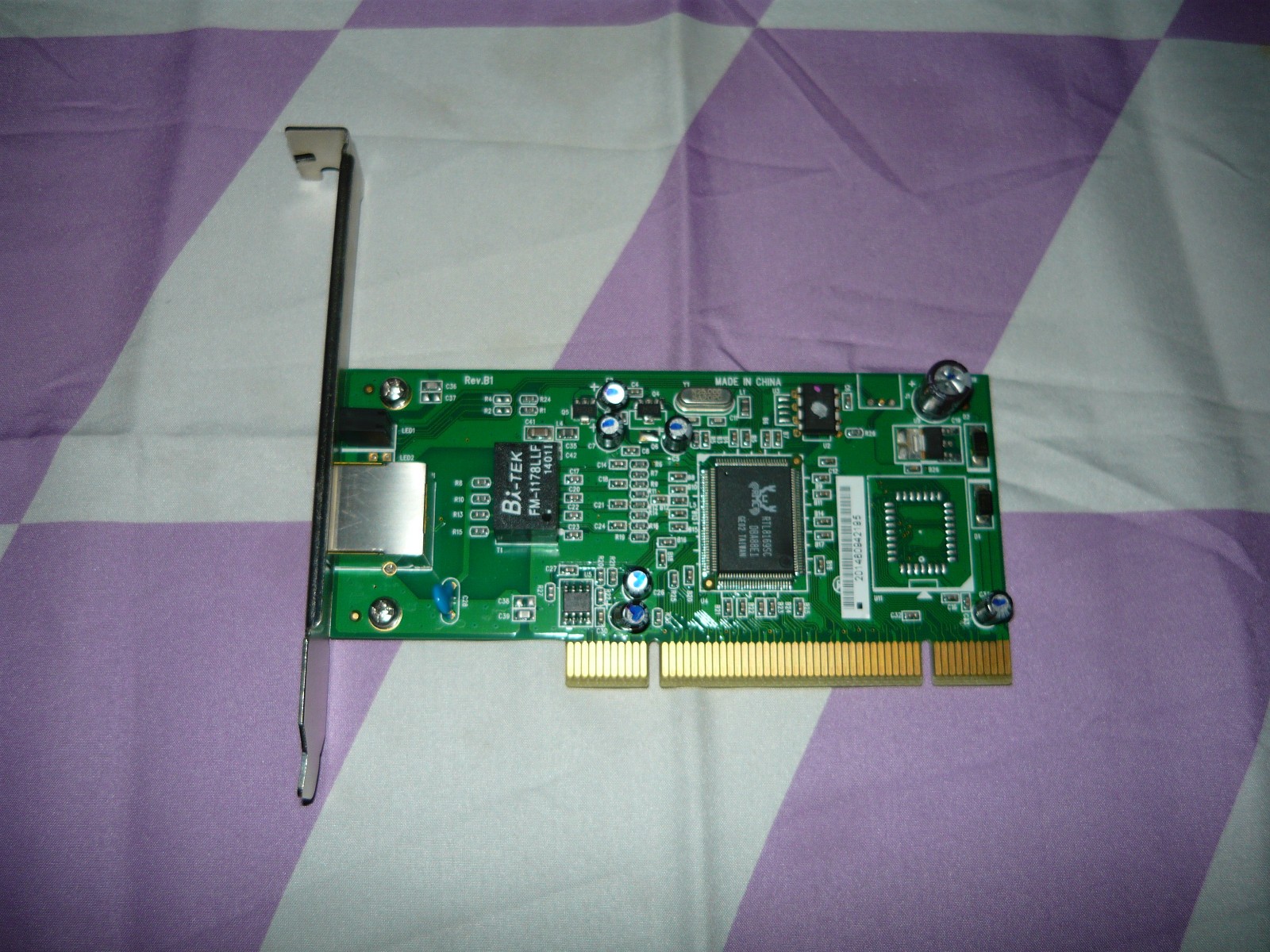 TrendNet RTL8169SC Gigabit PCI Ethernet Card Network Used