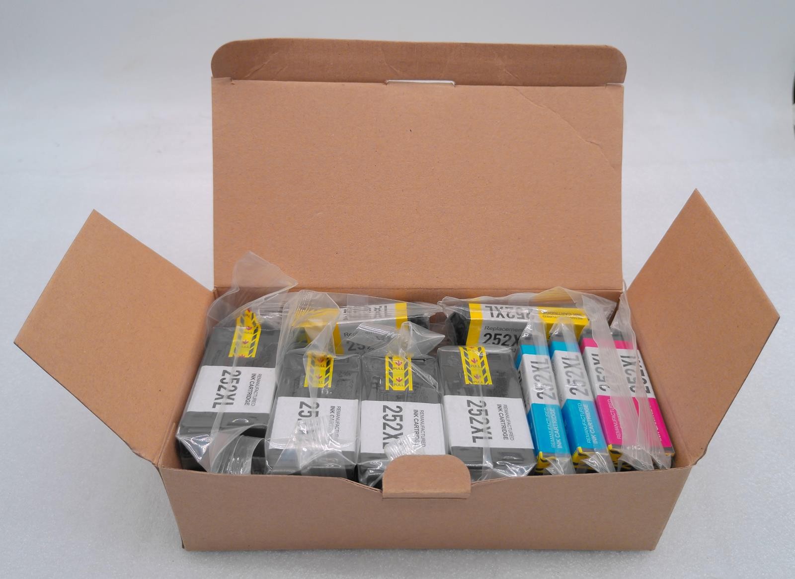 NEW 10-PK COMPATIBLE REPLACEMENT FOR EPSON 252XL INK CARTRIDGES