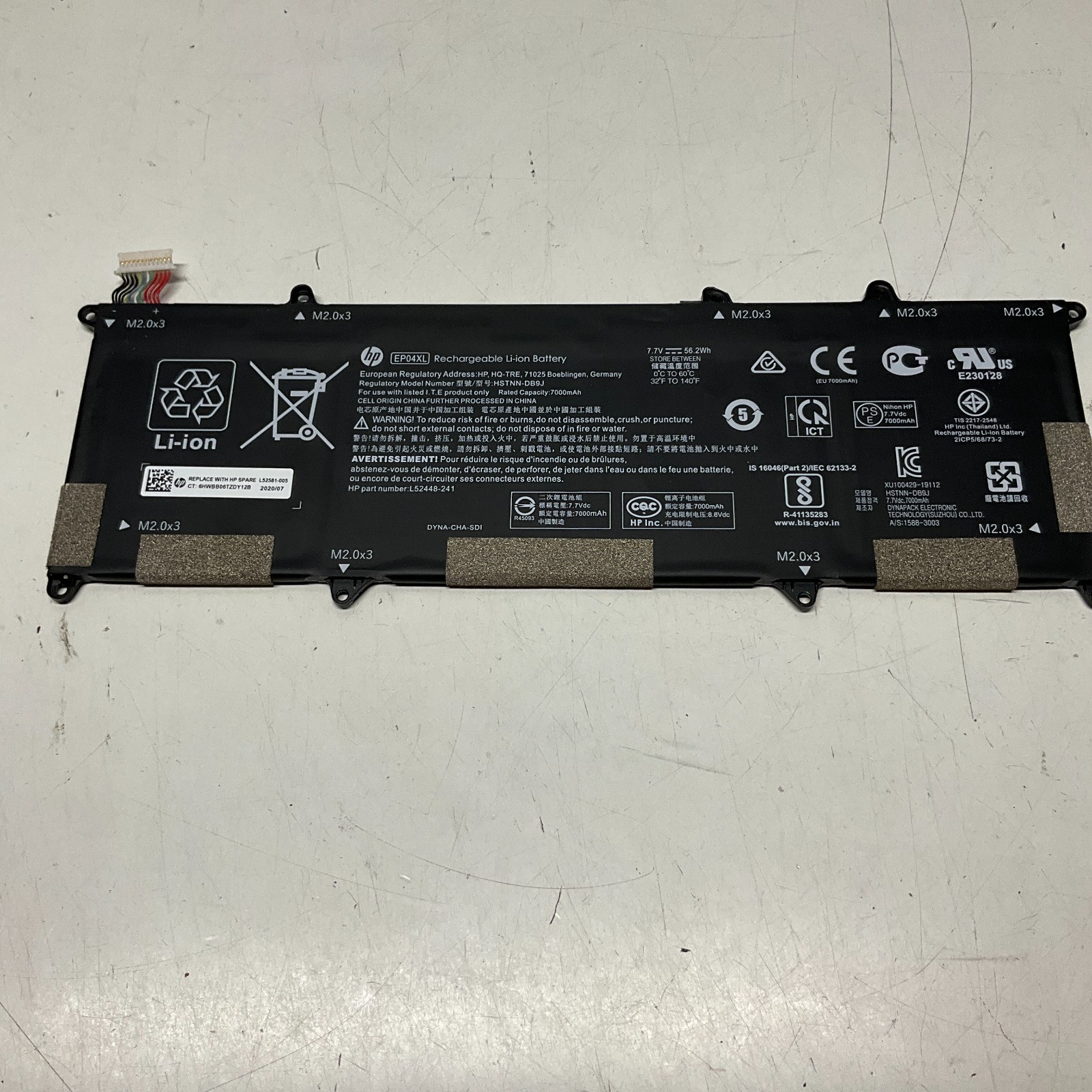 Genuine EP04XL Battery for HP Elite Dragonfly G1 G2 HSTNN-DB9J HSTNN-IB8Y